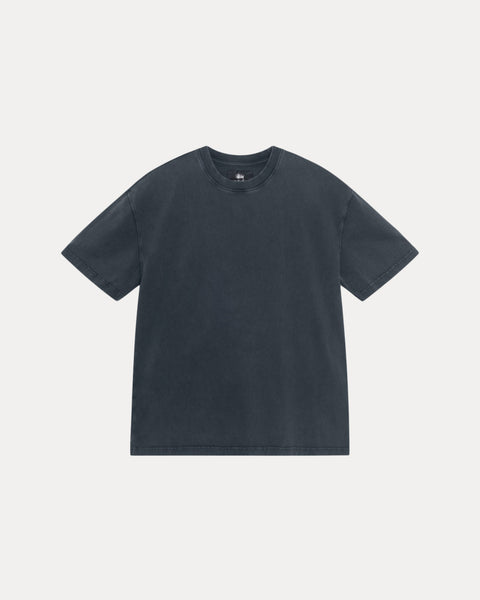 Dyed Ss Tee Mens Short Sleeve In Faded Black