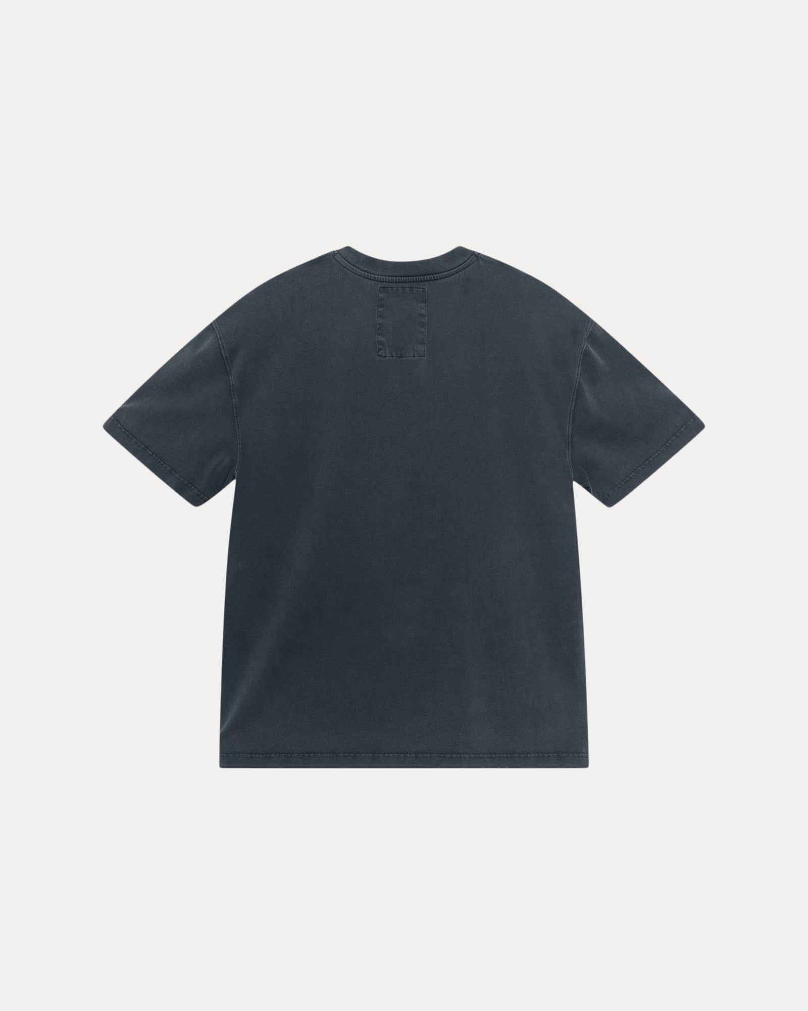 Dyed Ss Tee Mens Short Sleeve In Faded Black