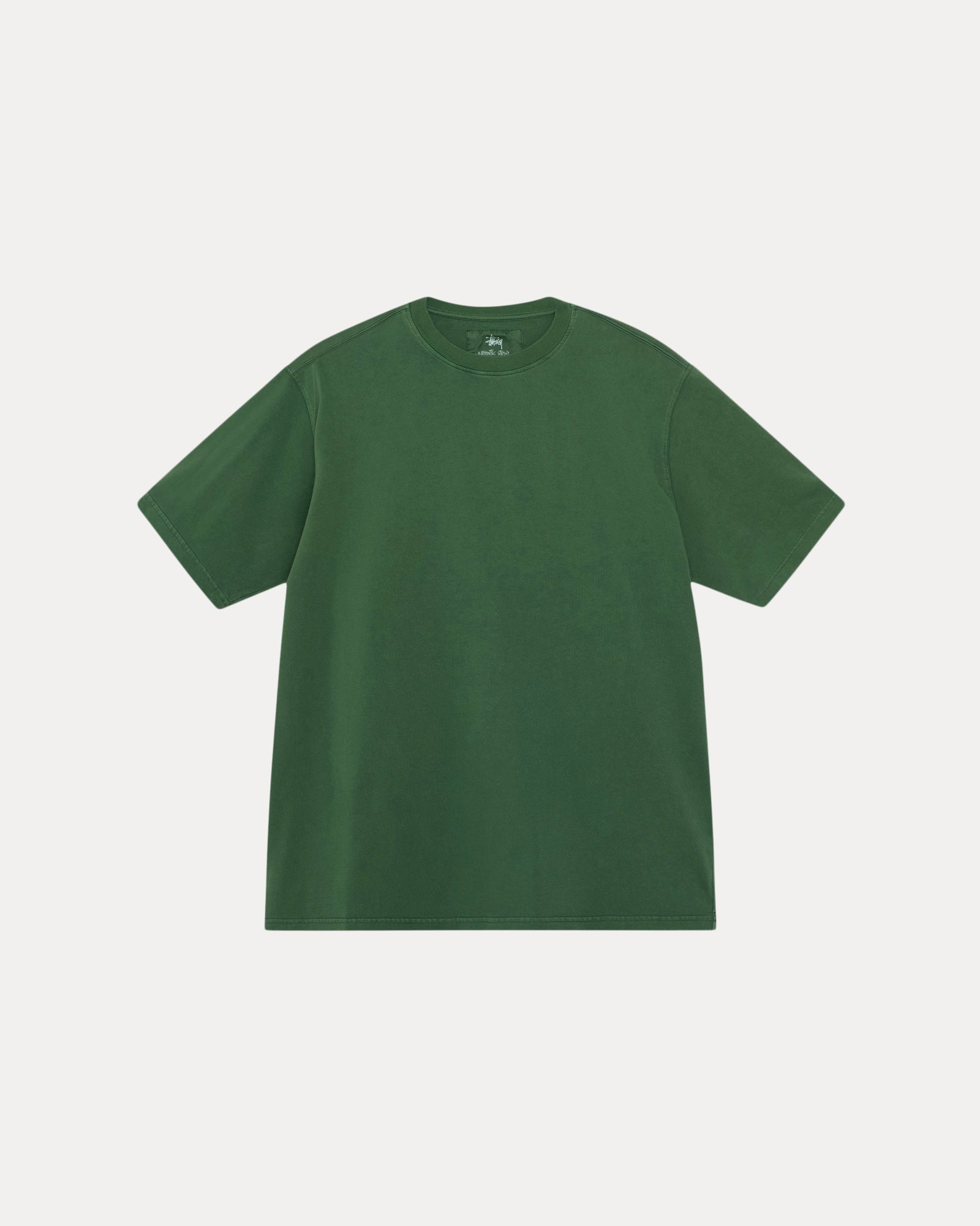 Dyed Ss Tee Mens Short Sleeve In Green