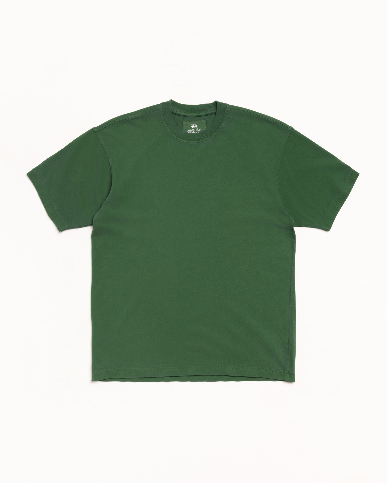Dyed Ss Tee Mens Short Sleeve In Green