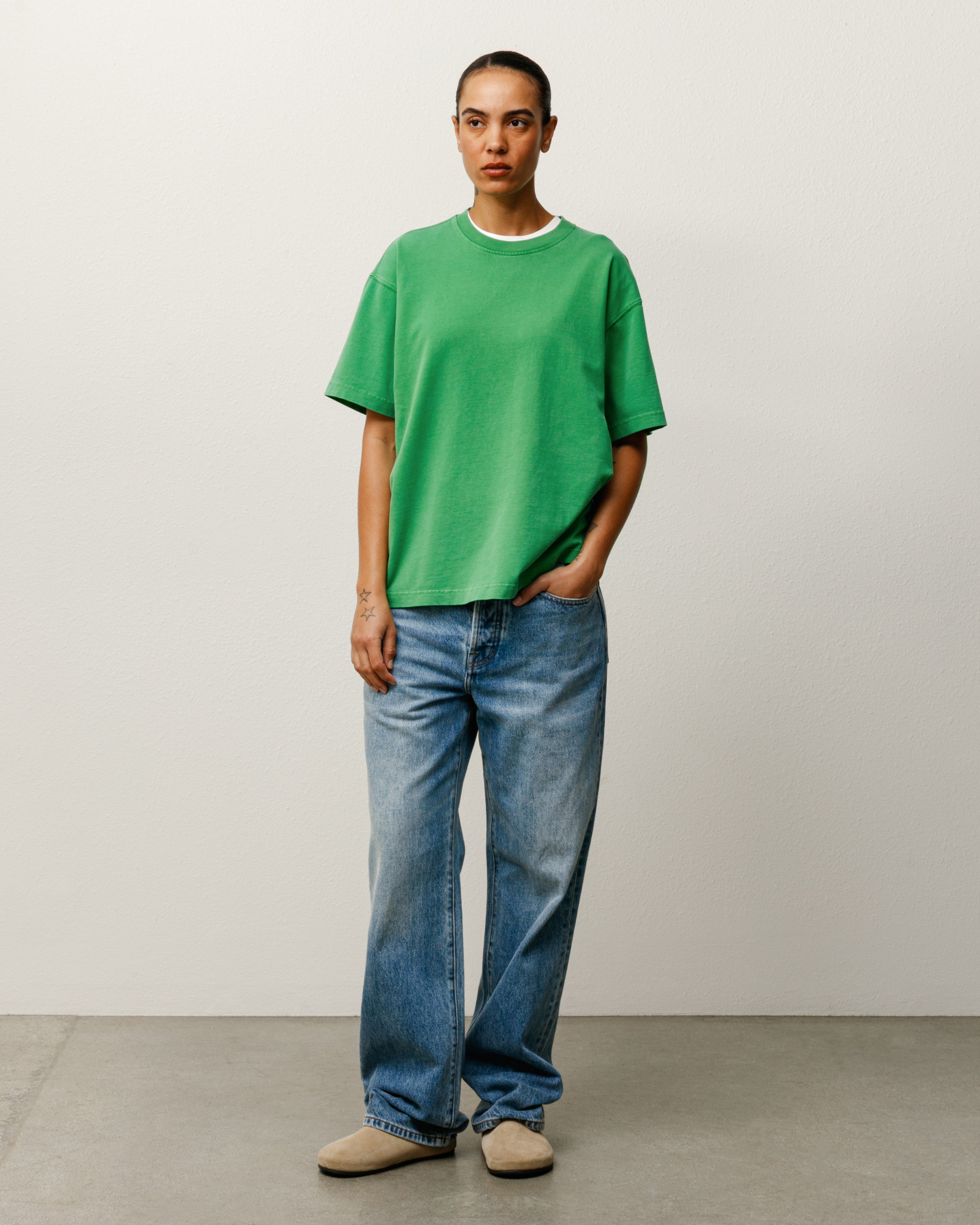 Garment Dyed SS Tee – Washed Pine | Tops & Shirts | Stüssy Canada Garment Dyed SS Tee – Washed Pine | Tops & Shirts | Stüssy Canada