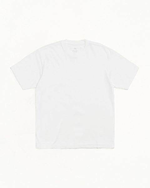 Garment Dyed Ss Tee Mens Short Sleeve in Garment Dyed Ss Tee Mens Short Sleeve in White