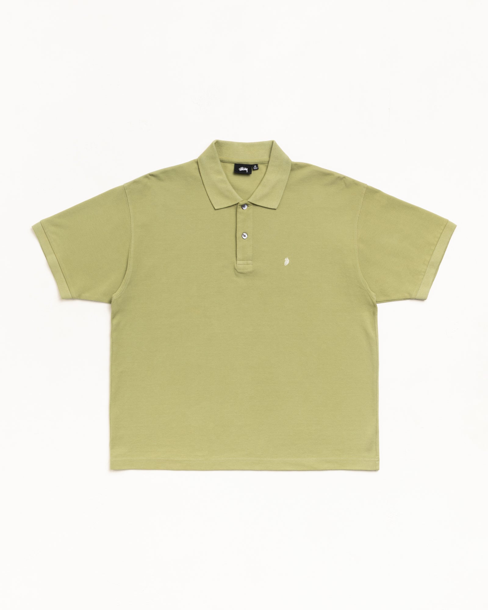 Classic Pique Polo – Leaf | Tops & Knits | Stüssy Canada