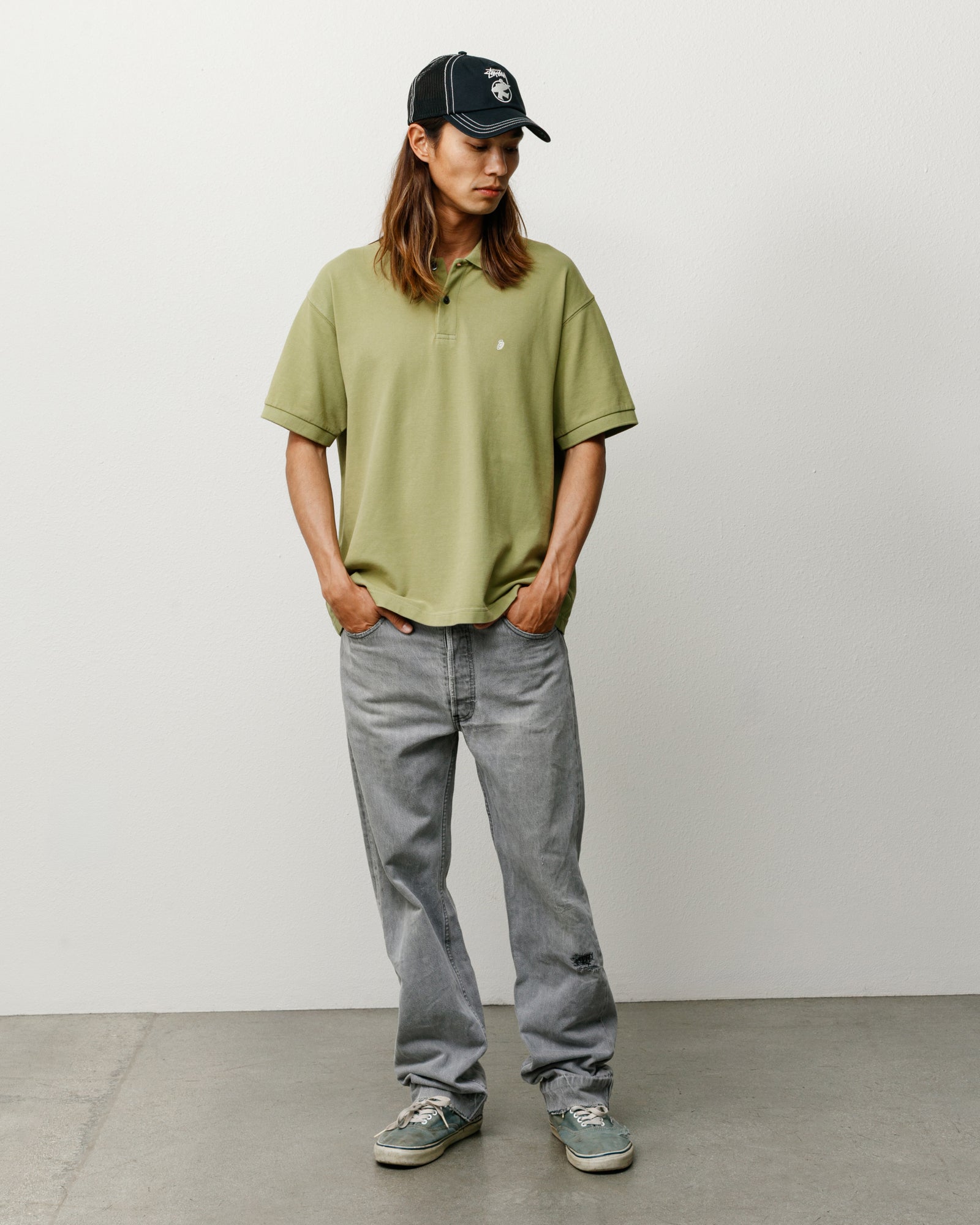 Classic Pique Polo – Leaf | Tops & Knits | Stüssy Canada