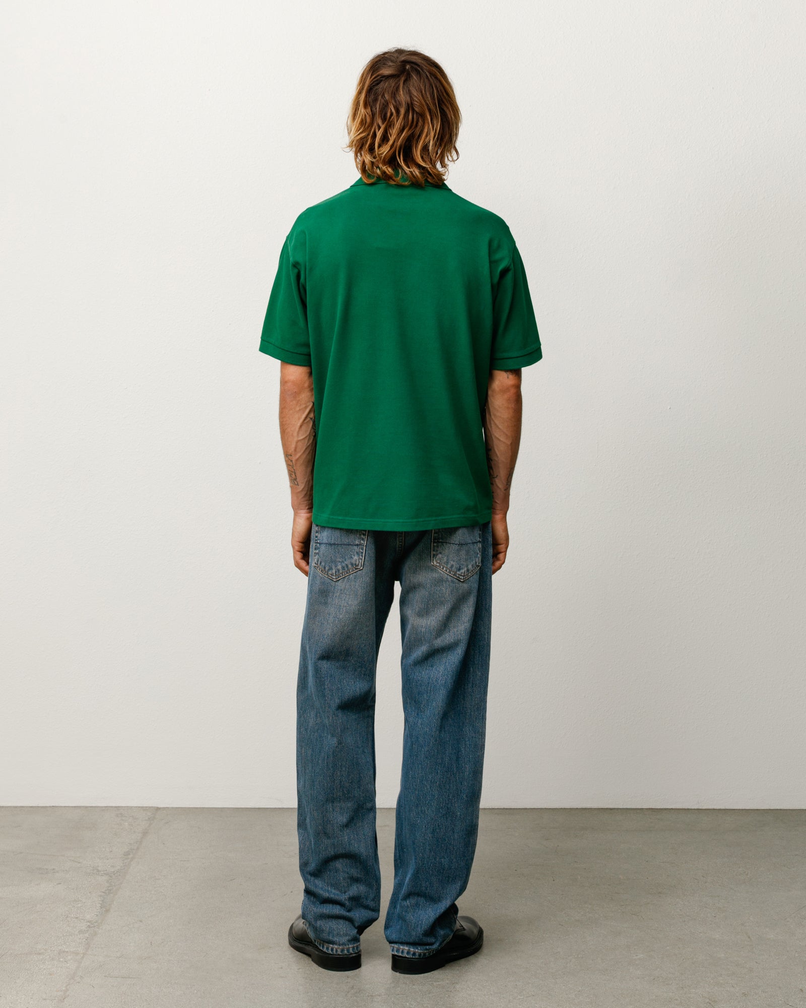 Classic Pique Polo - Pine | Tops & Knits | Stüssy Canada