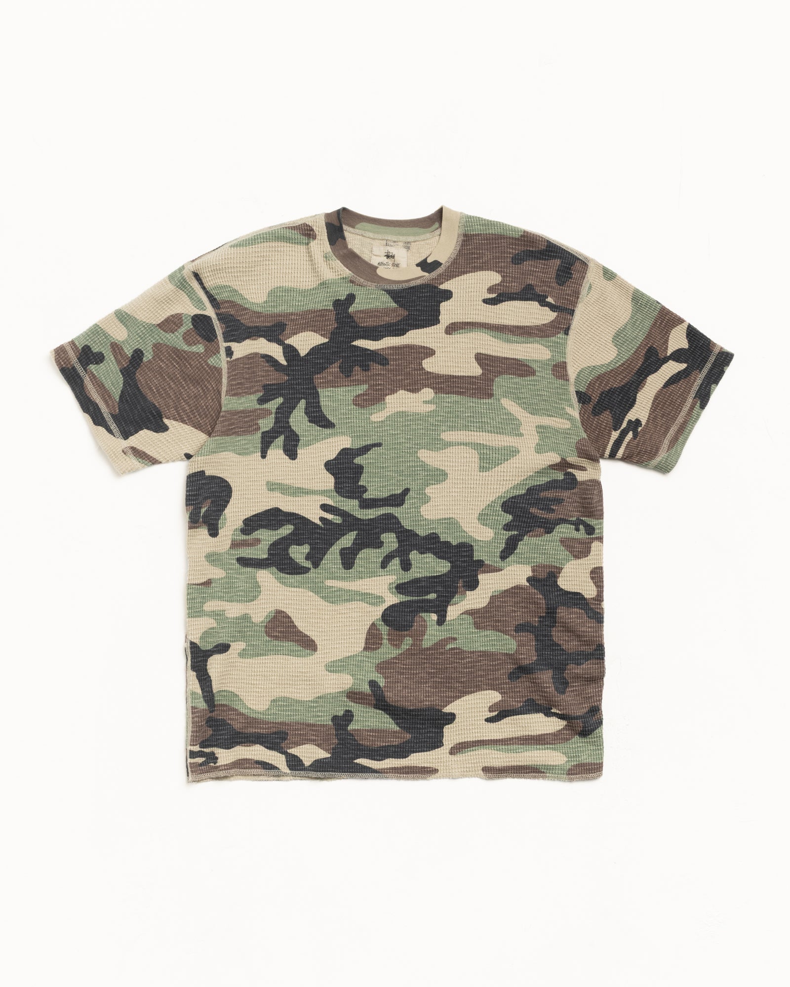 Dyed Ss Thermal Mens Short Sleeve In Camo