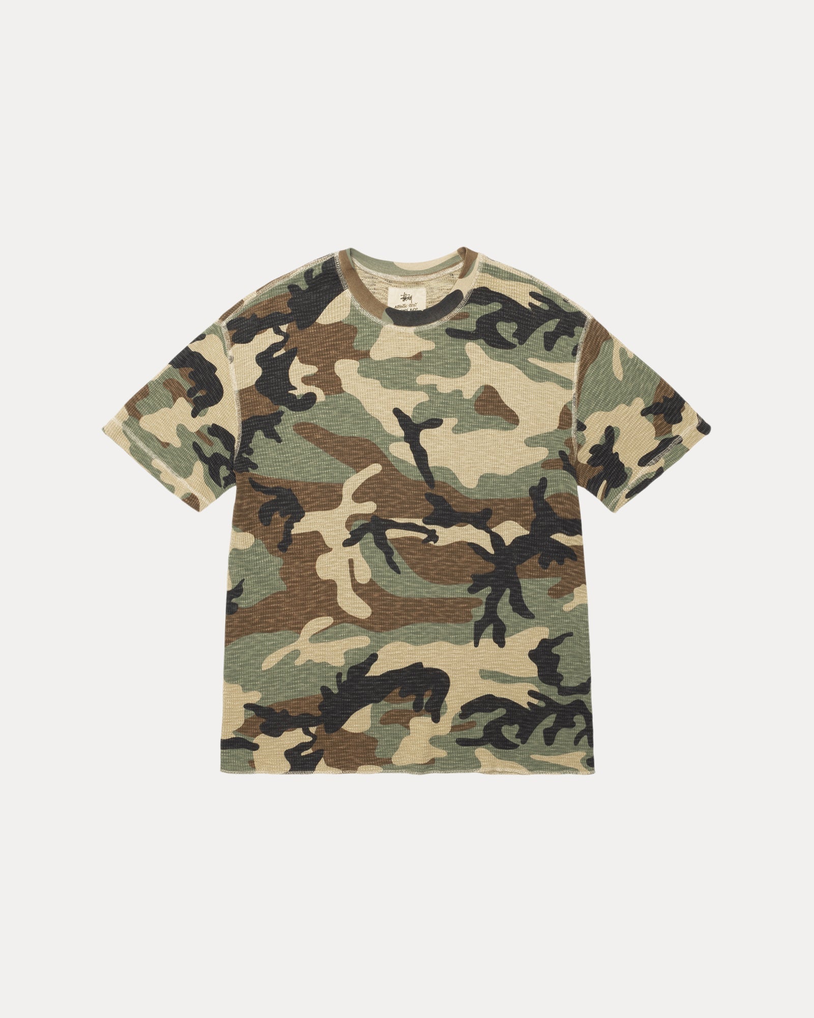 Dyed Ss Thermal Mens Short Sleeve In Camo
