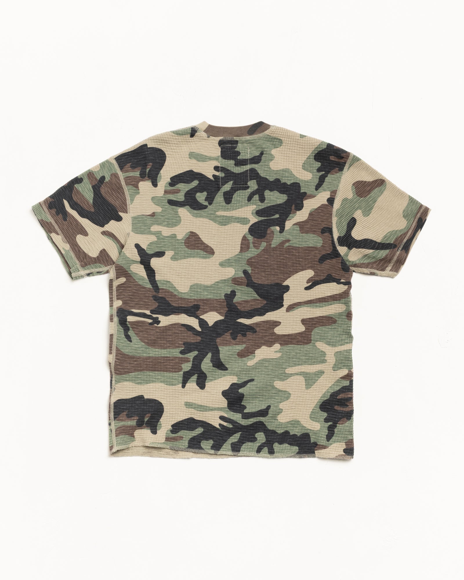 Dyed Ss Thermal Mens Short Sleeve In Camo