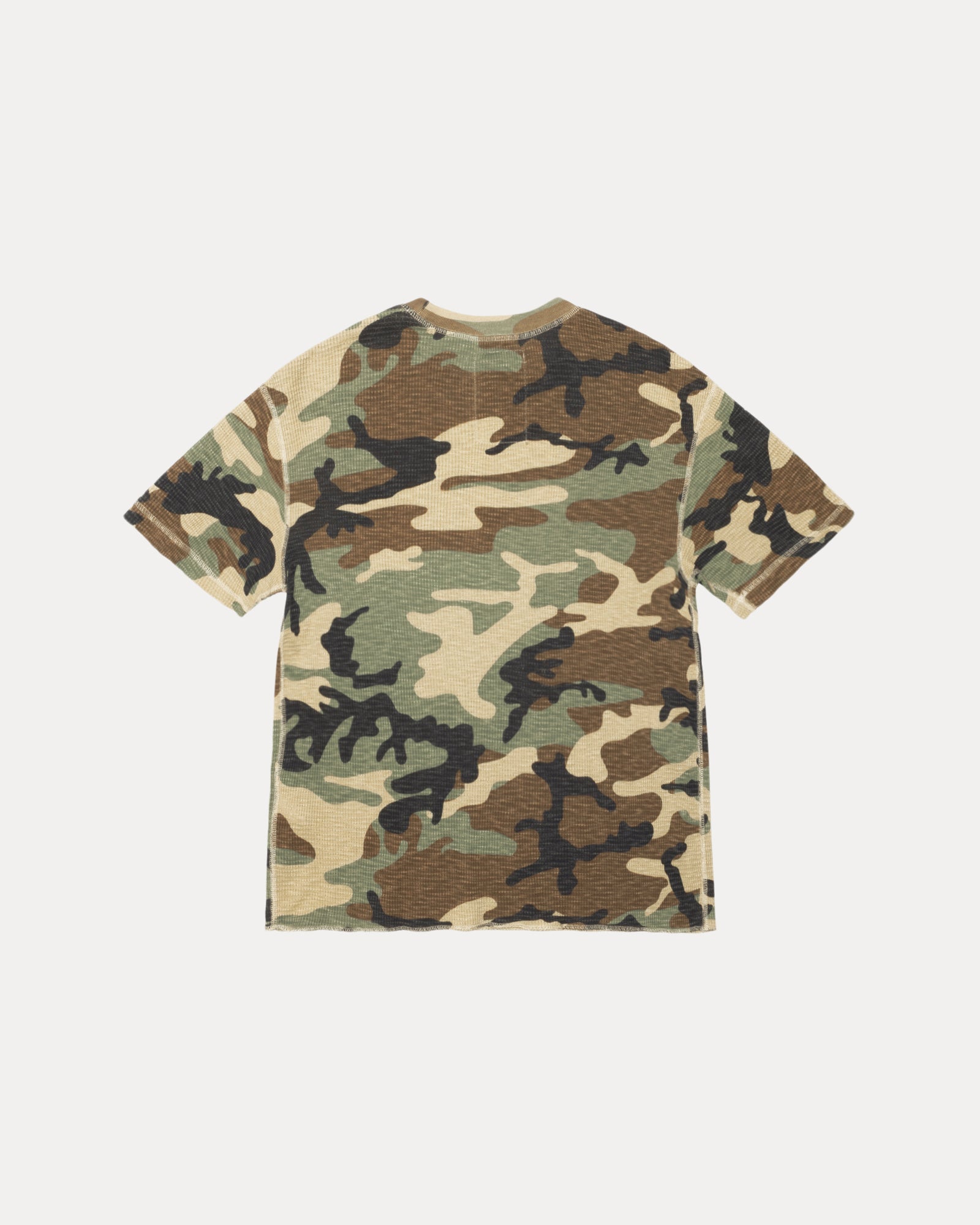 Dyed Ss Thermal Mens Short Sleeve In Camo