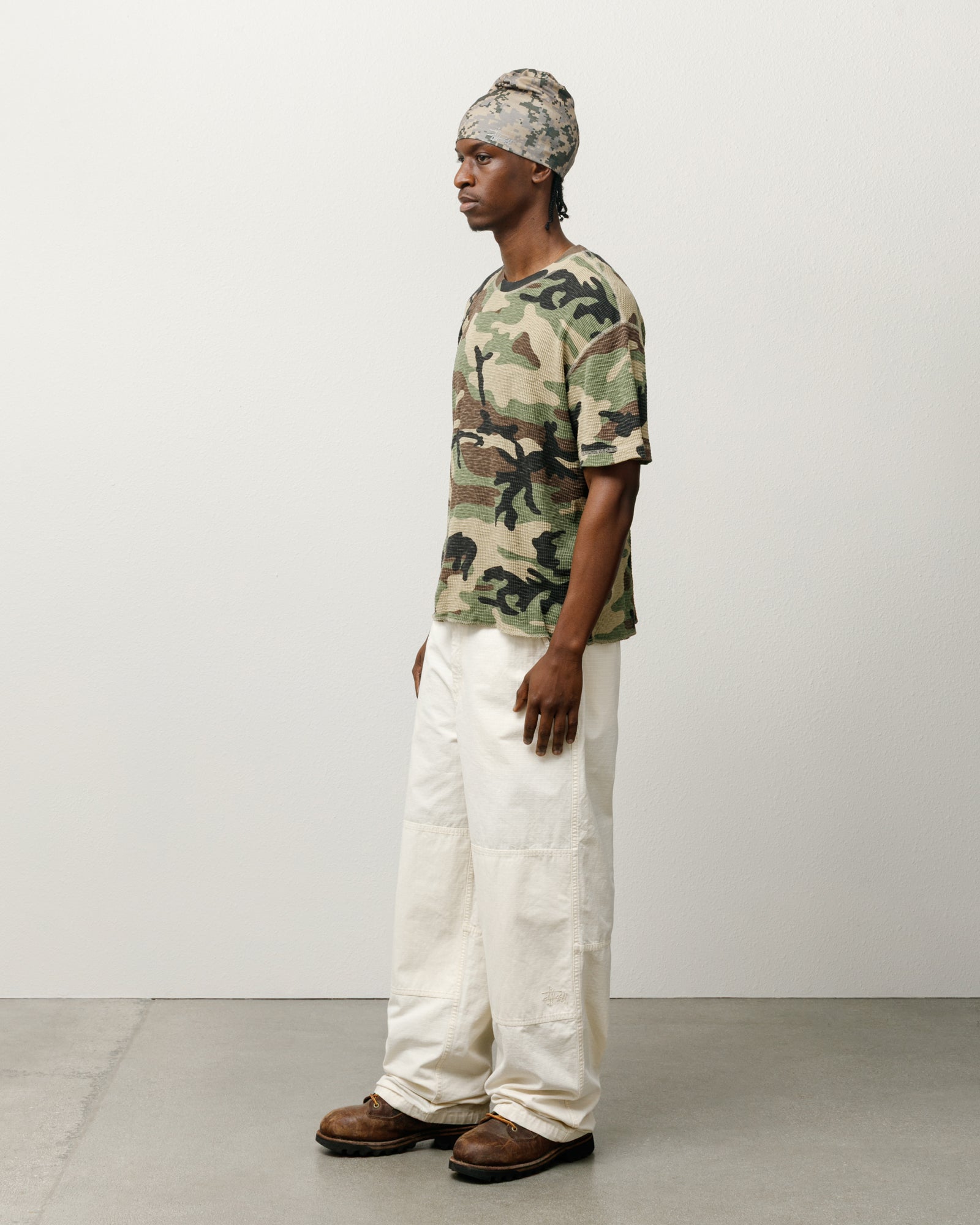 Dyed Ss Thermal Mens Short Sleeve In Camo