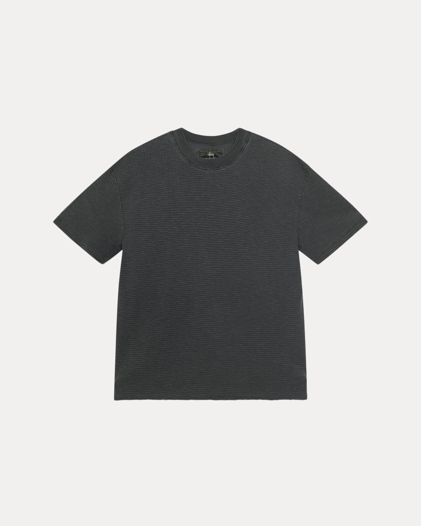 Pigment Dyed Ss Thermal – Faded Black | Tops & Knits | Stüssy Canada