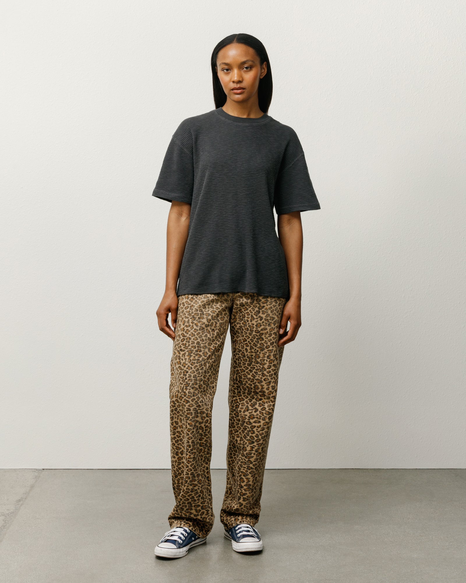 Pigment Dyed Ss Thermal – Faded Black | Tops & Knits | Stüssy Canada