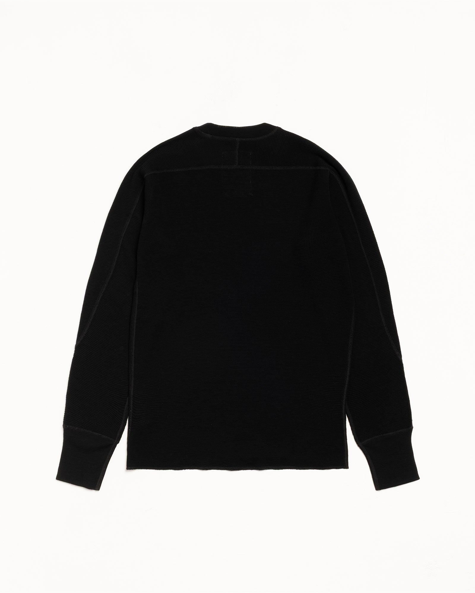 Wool LS Thermal – Black | Tops & Knits | Stüssy Canada