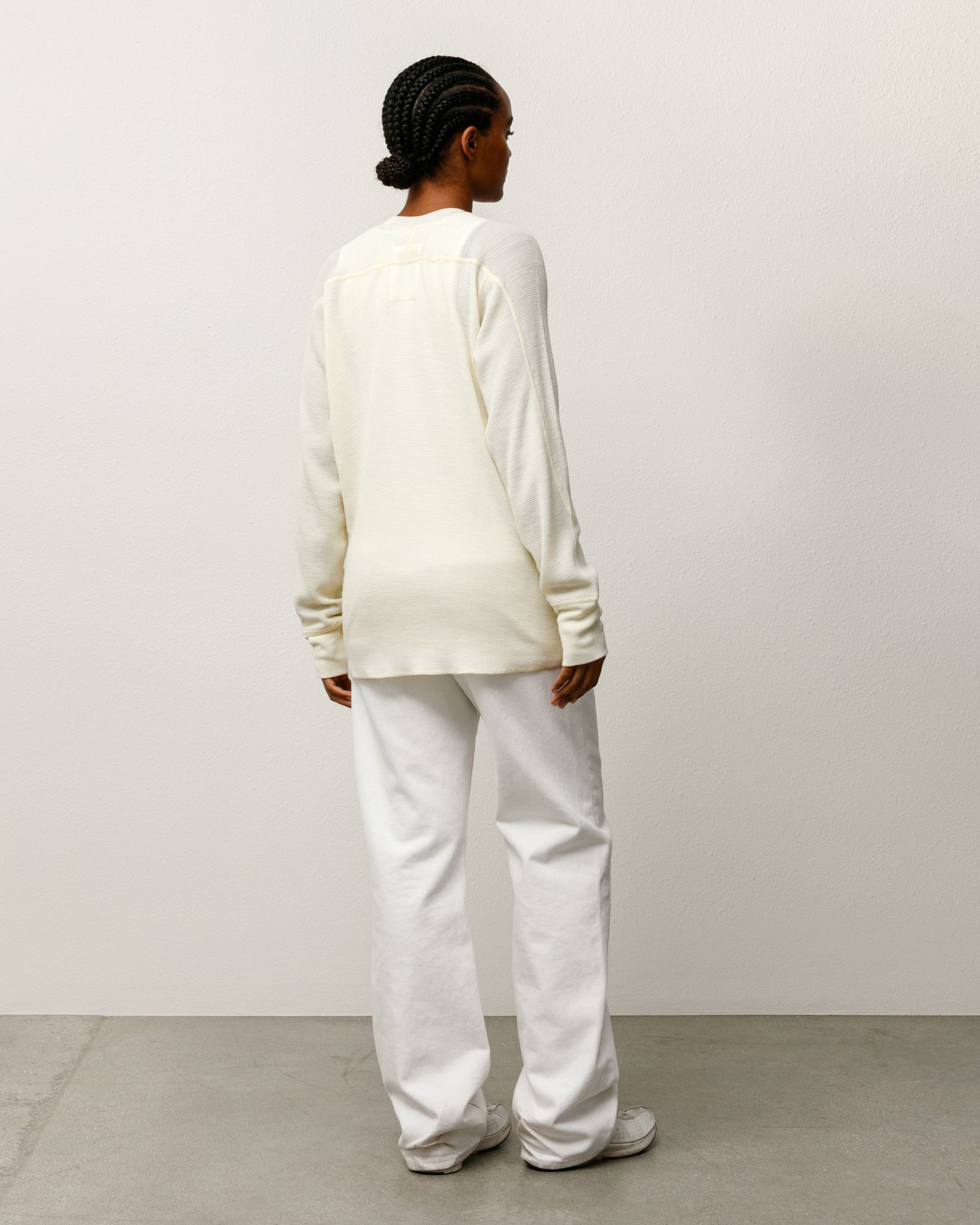 Wool LS Thermal – Ecru | Tops & Knits | Stüssy Canada