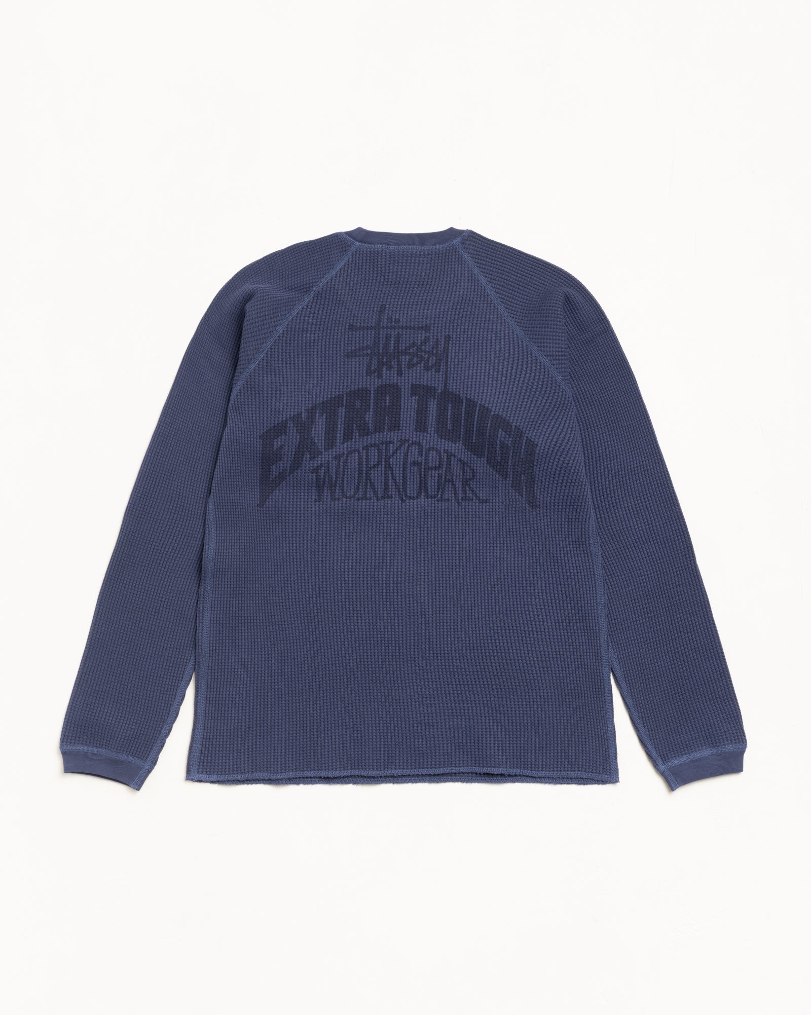 Extra Tough Raglan Thermal – Navy | Tops & Knits | Stüssy Canada