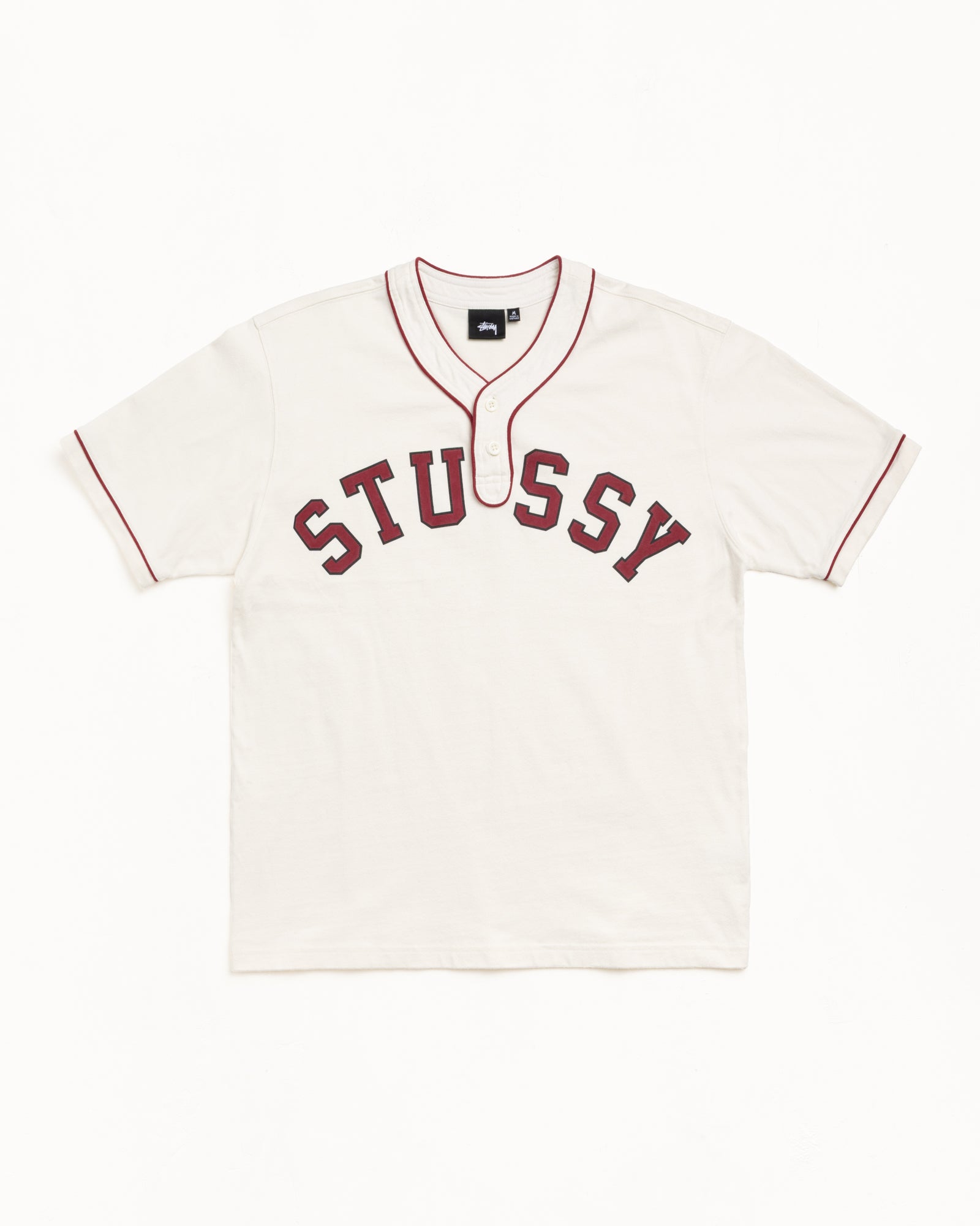 トップス ARCH BASEBALL JERSEY stussy Arch Baseball Jersey – Natural | Tops & Shirts | Stüssy Canada