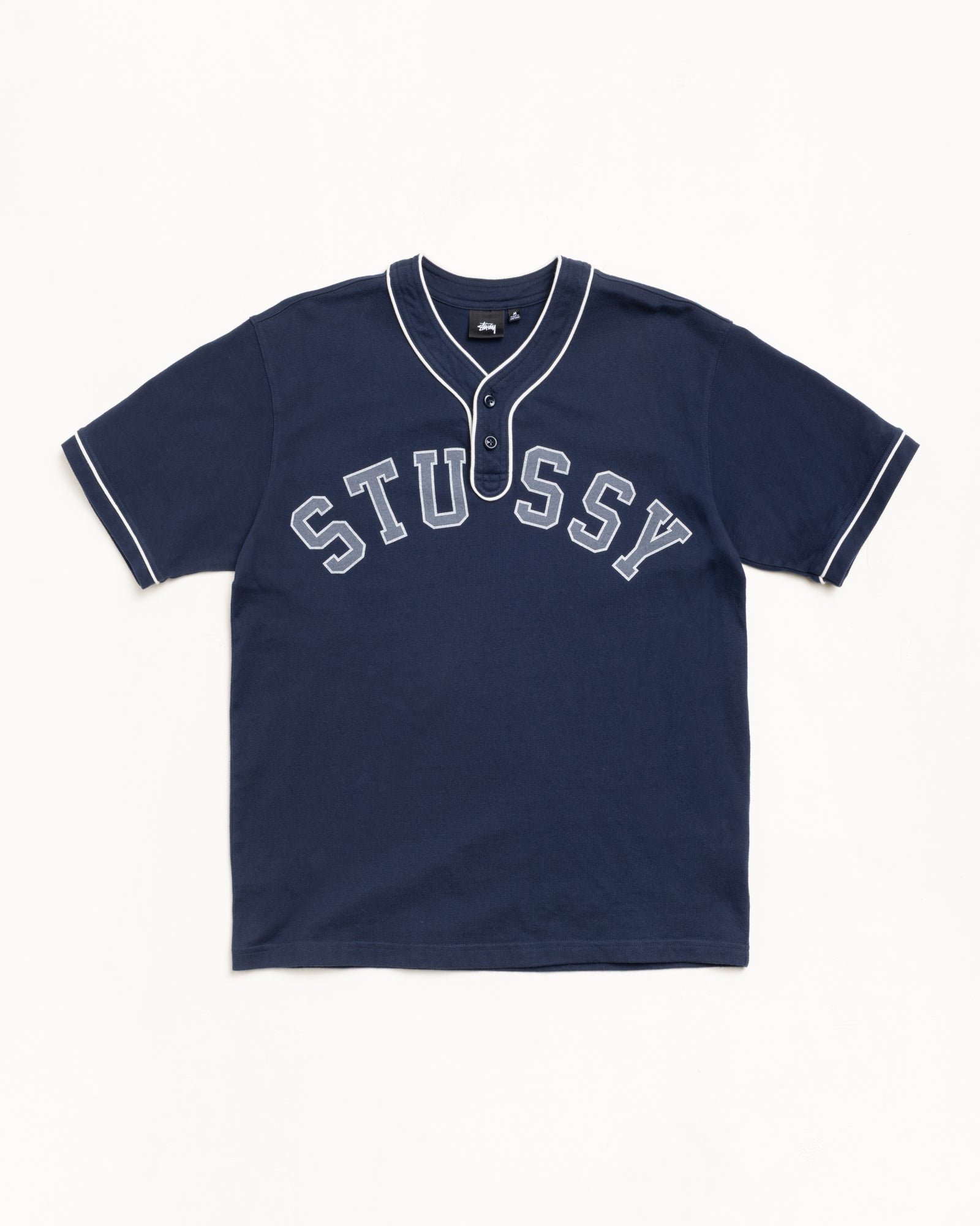 Arch Baseball Jersey – Navy | Tops & Shirts | Stüssy Canada