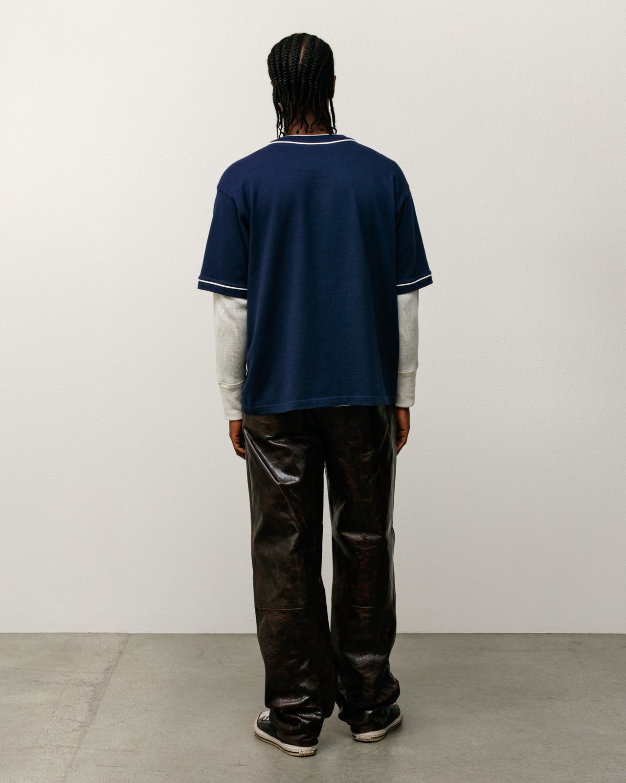 Arch Baseball Jersey – Navy | Tops & Shirts | Stüssy Canada