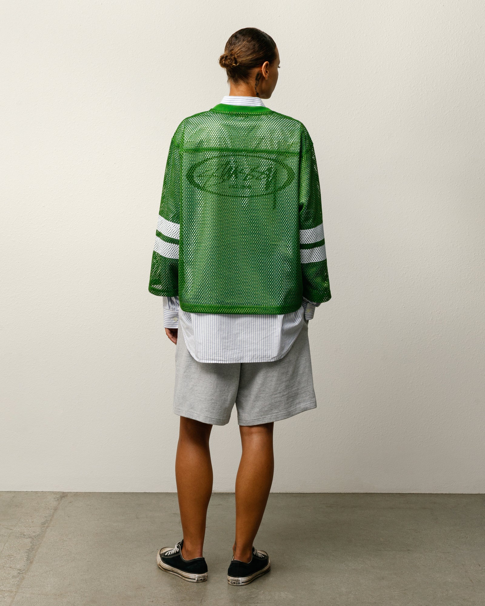 Trucker Team Jersey – Green | Tops & Shirts | Stüssy Canada