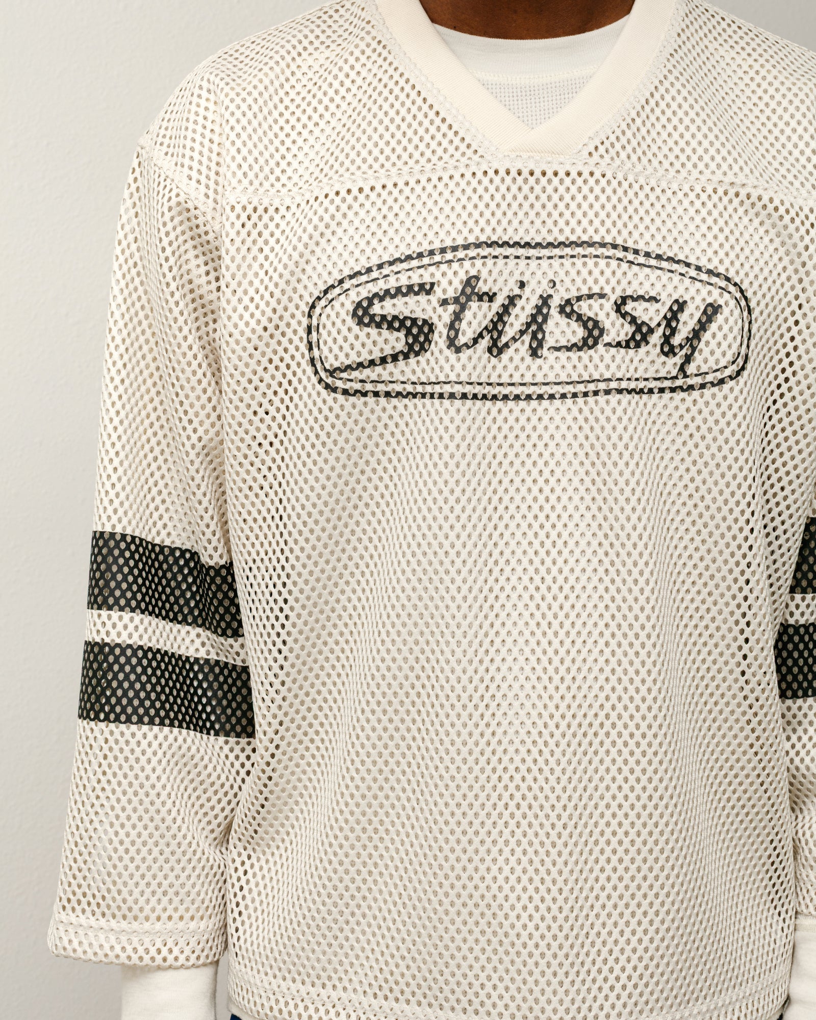 Trucker Team Jersey – Natural | Tops & Shirts | Stüssy Canada