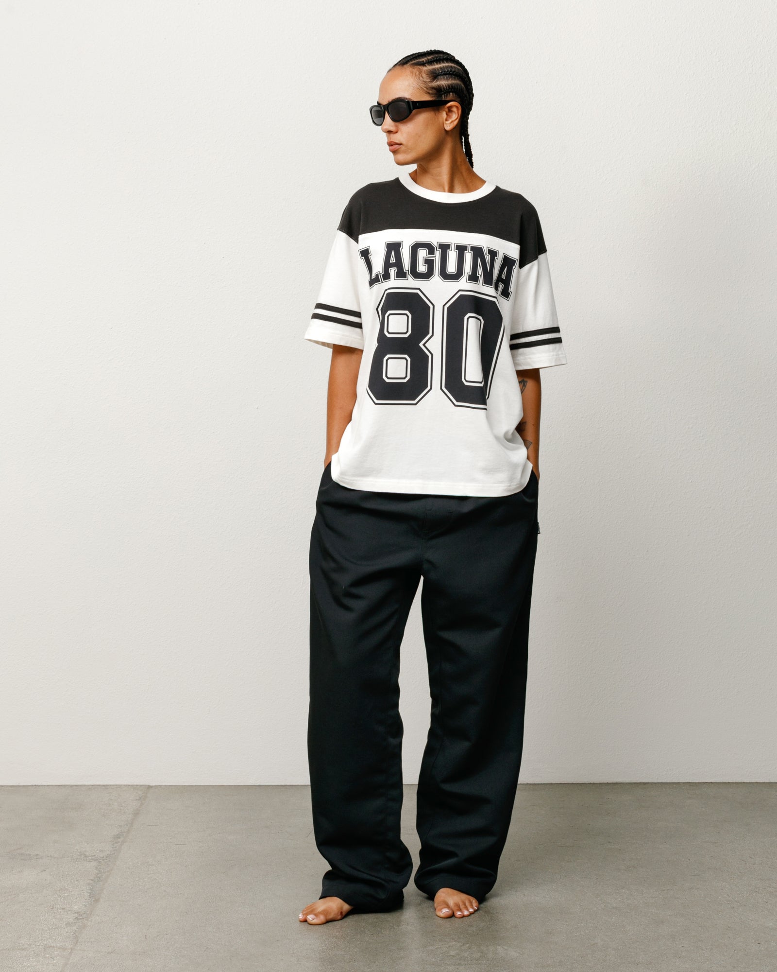 Laguna 80 Jersey – Black | Tops & Knits | Stüssy Canada