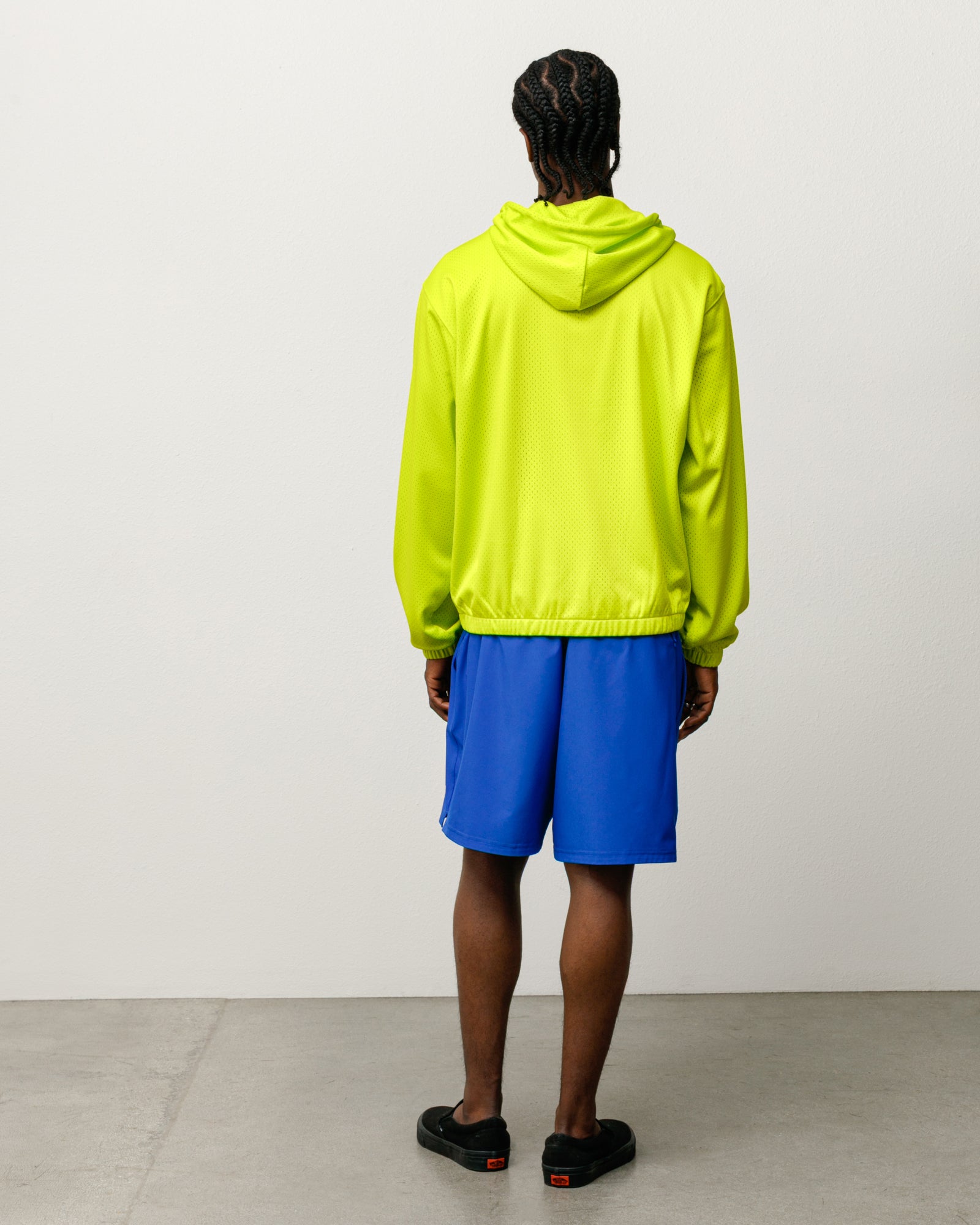 Athletic Mesh Zip Hoodie – Safety Green | Tops & Knits | Stüssy Canada