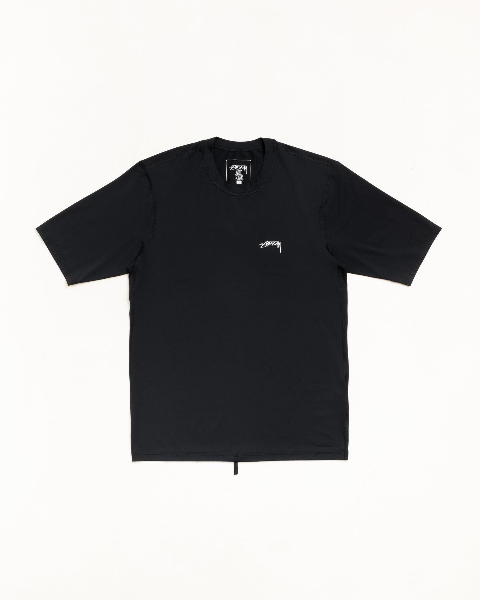 S/sl Rash Guard Unisex Short Sleeve In Black
