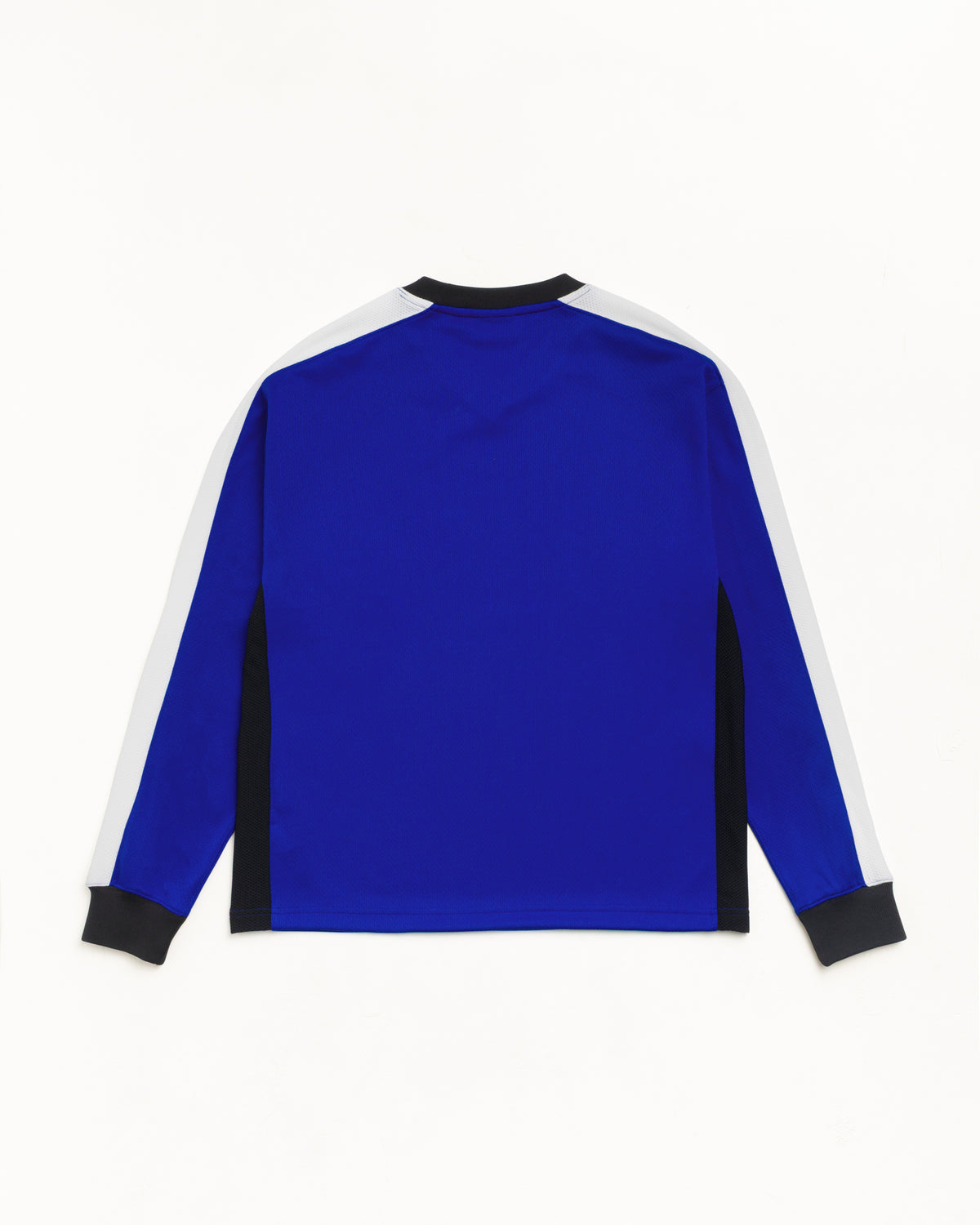 S Mesh Ls Jersey Unisex Long Sleeve In Blue