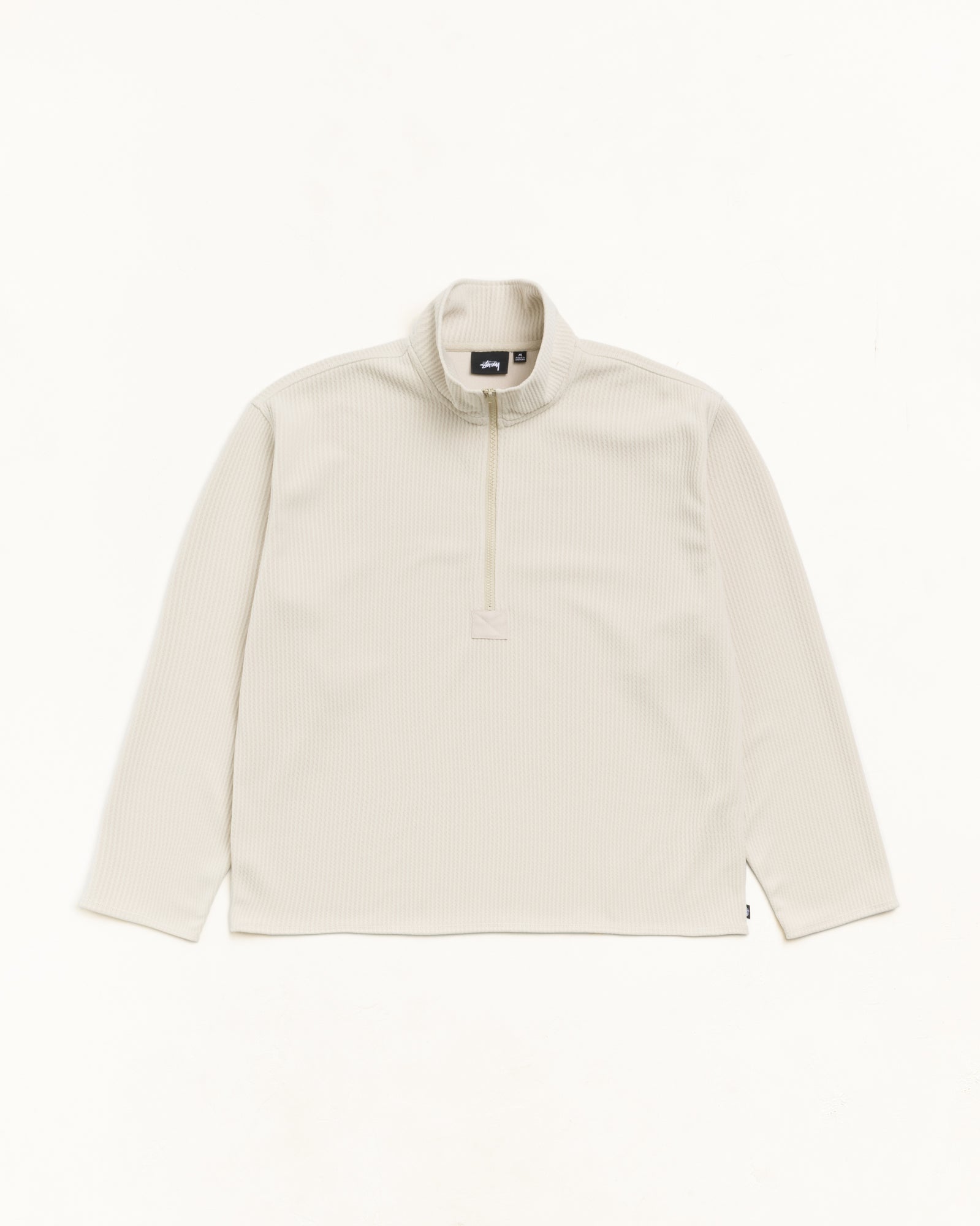 Half Zip Thermal Mock Neck - Sand | Tops & Knits | Stüssy Canada