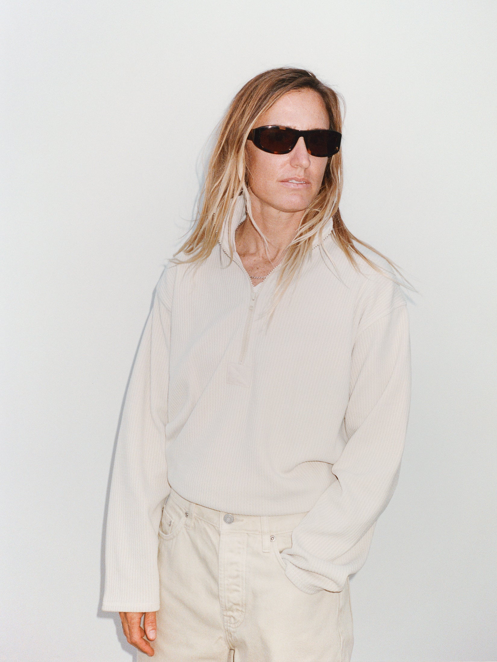 Half Zip Thermal Mock Neck - Sand | Tops & Knits | Stüssy Canada