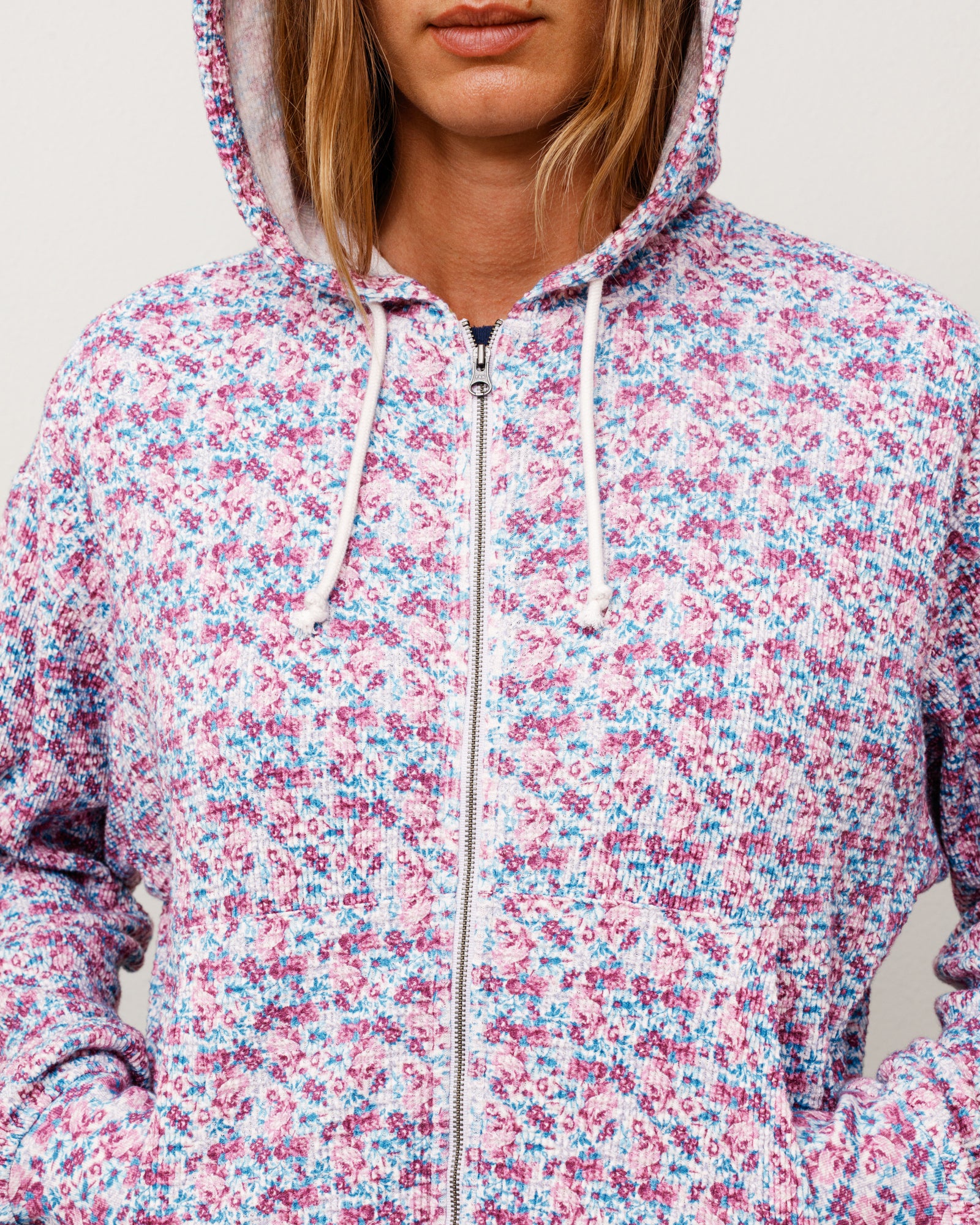 Lightweight Thermal Hoodie - Floral | Tops & Knits | Stüssy Canada