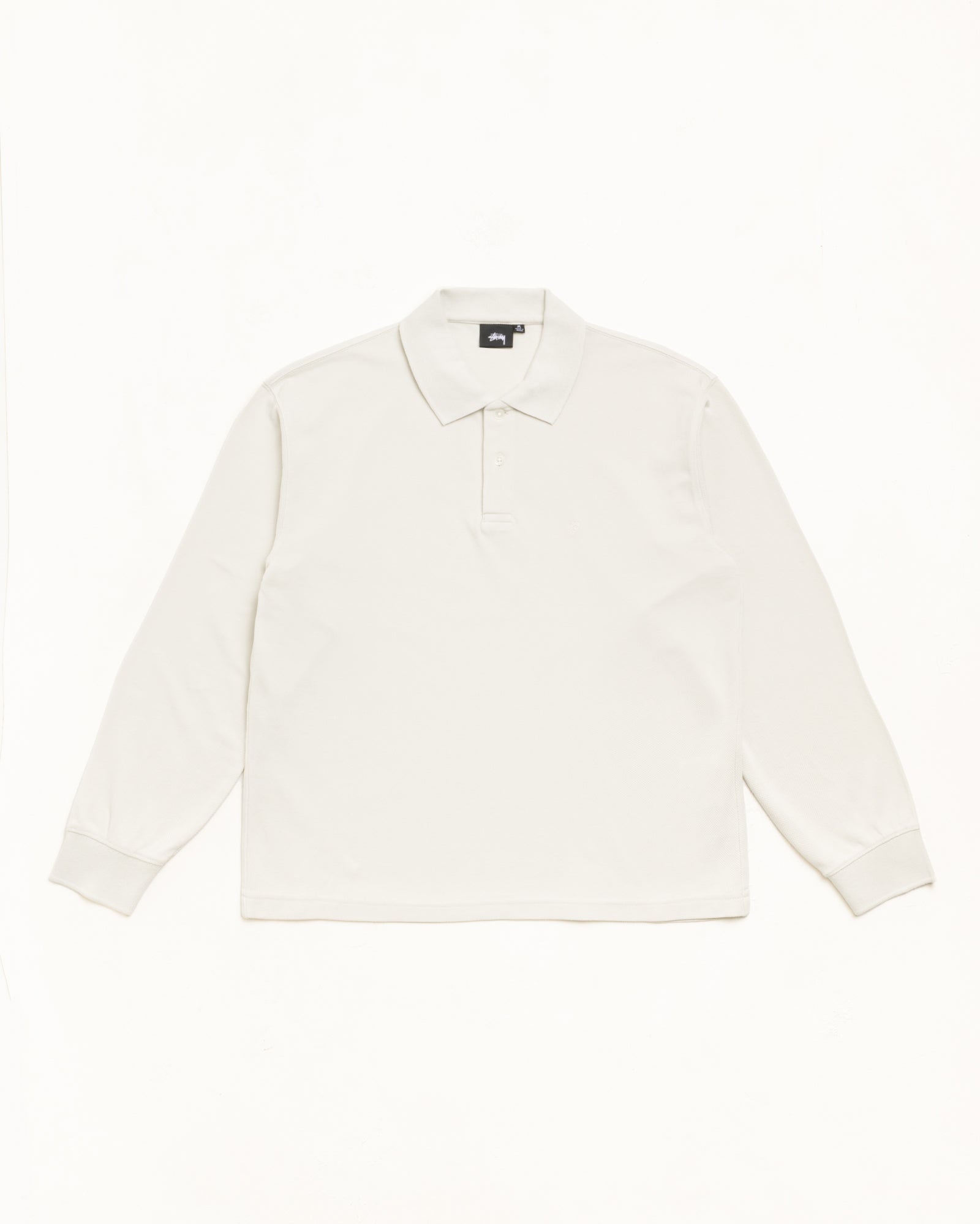 Ls Classic Pique Polo Unisex Short Sleeve In Bone