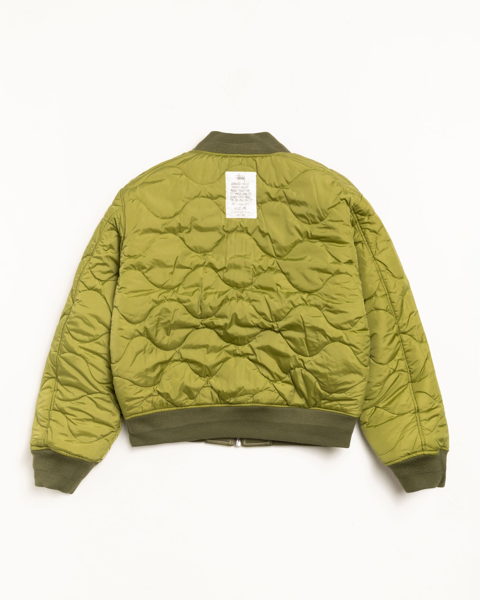 Built Reversible Bomber Jacket – Olive | Outerwear | Stüssy Canada