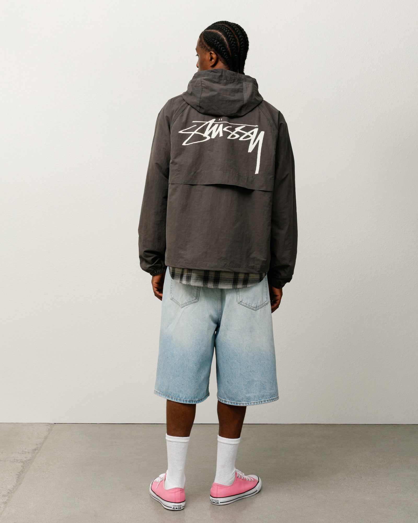 Stussy シェルジャケット　BEACH SHELL WAVE DYE Beach Shell Wave Dye – Black | Outerwear | Stüssy Canada