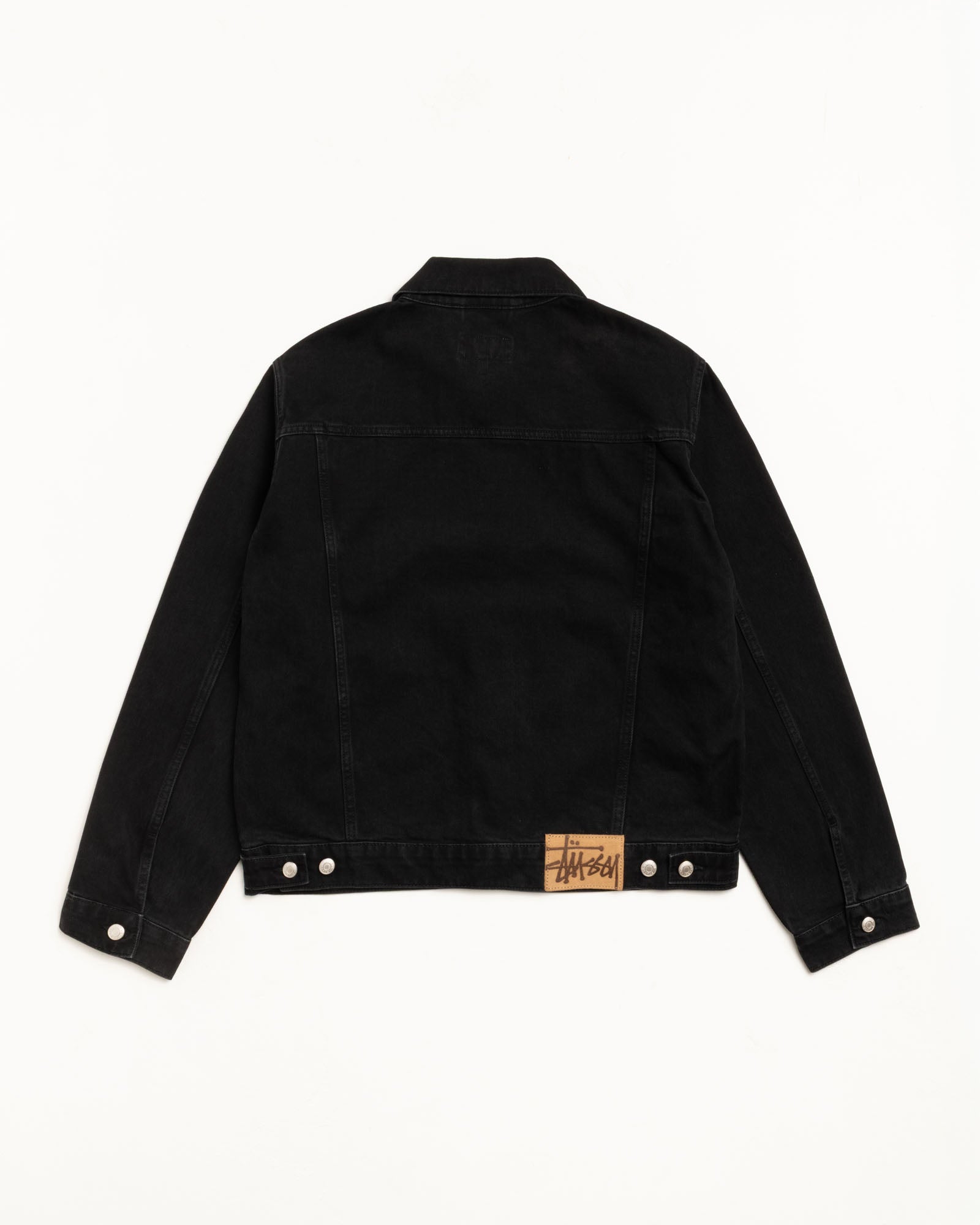 Trucker Jacket Denim – Black | Outerwear | Stüssy Canada