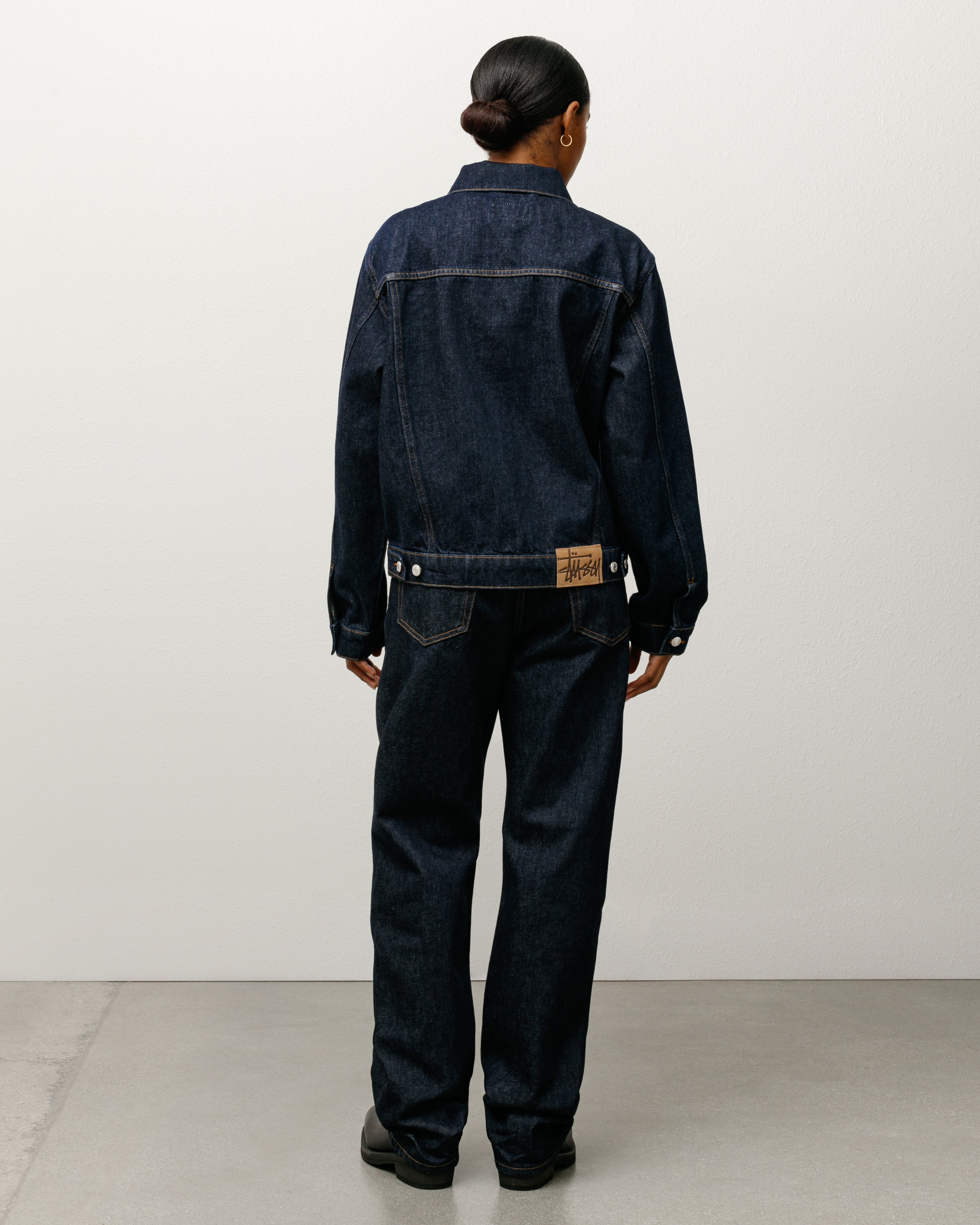 Trucker Jacket Denim – Rinsed Indigo | Outerwear | Stüssy Canada