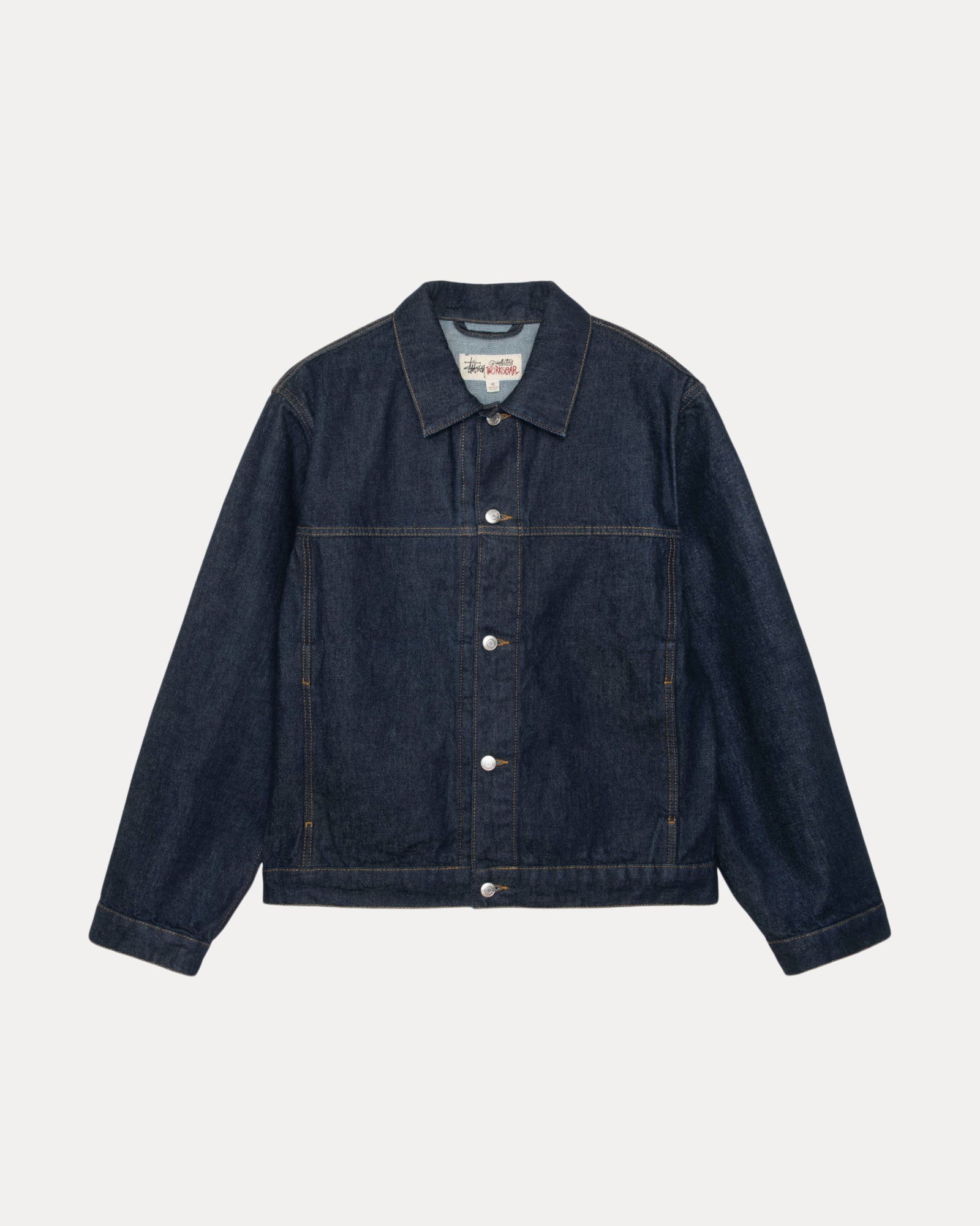 Stussy trucker jacket denim Mレオパード Trucker Jacket Denim – Leopard | Outerwear | Stüssy UK