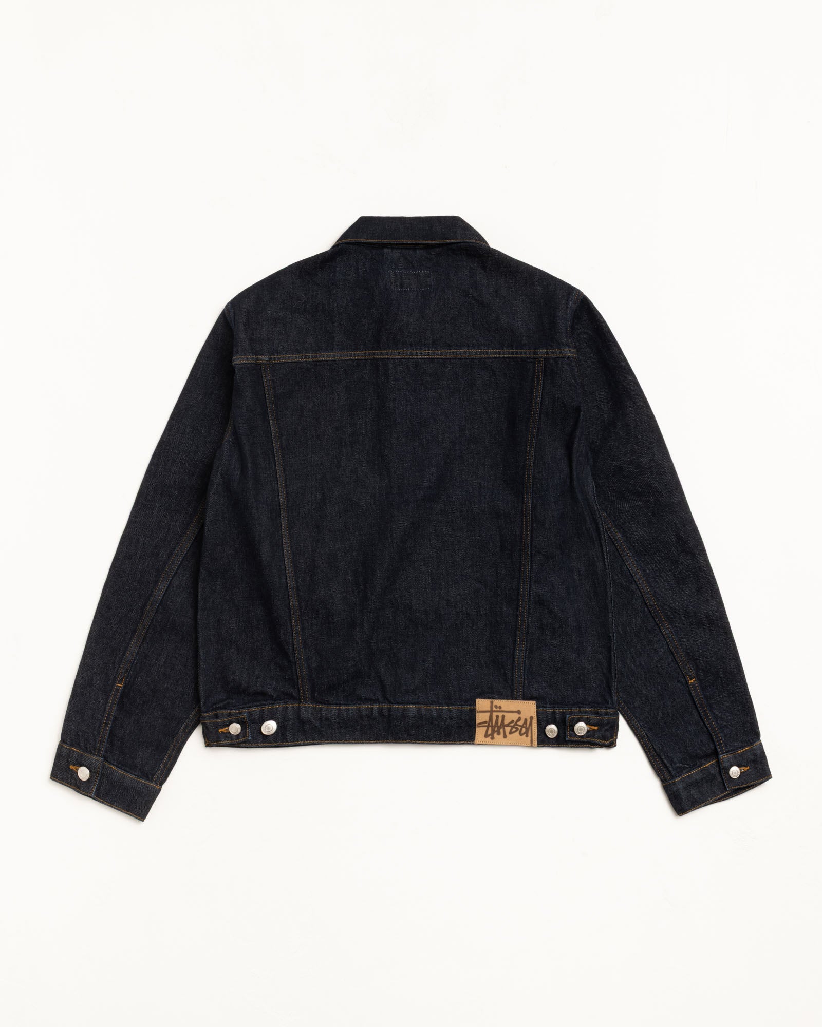 Trucker Jacket Denim – Rinsed Indigo | Outerwear | Stüssy Canada