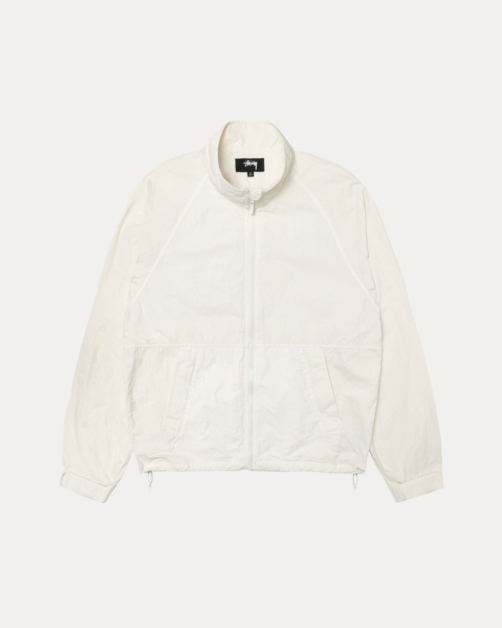 Warm Up Jacket Mens Long Sleeve In Bone