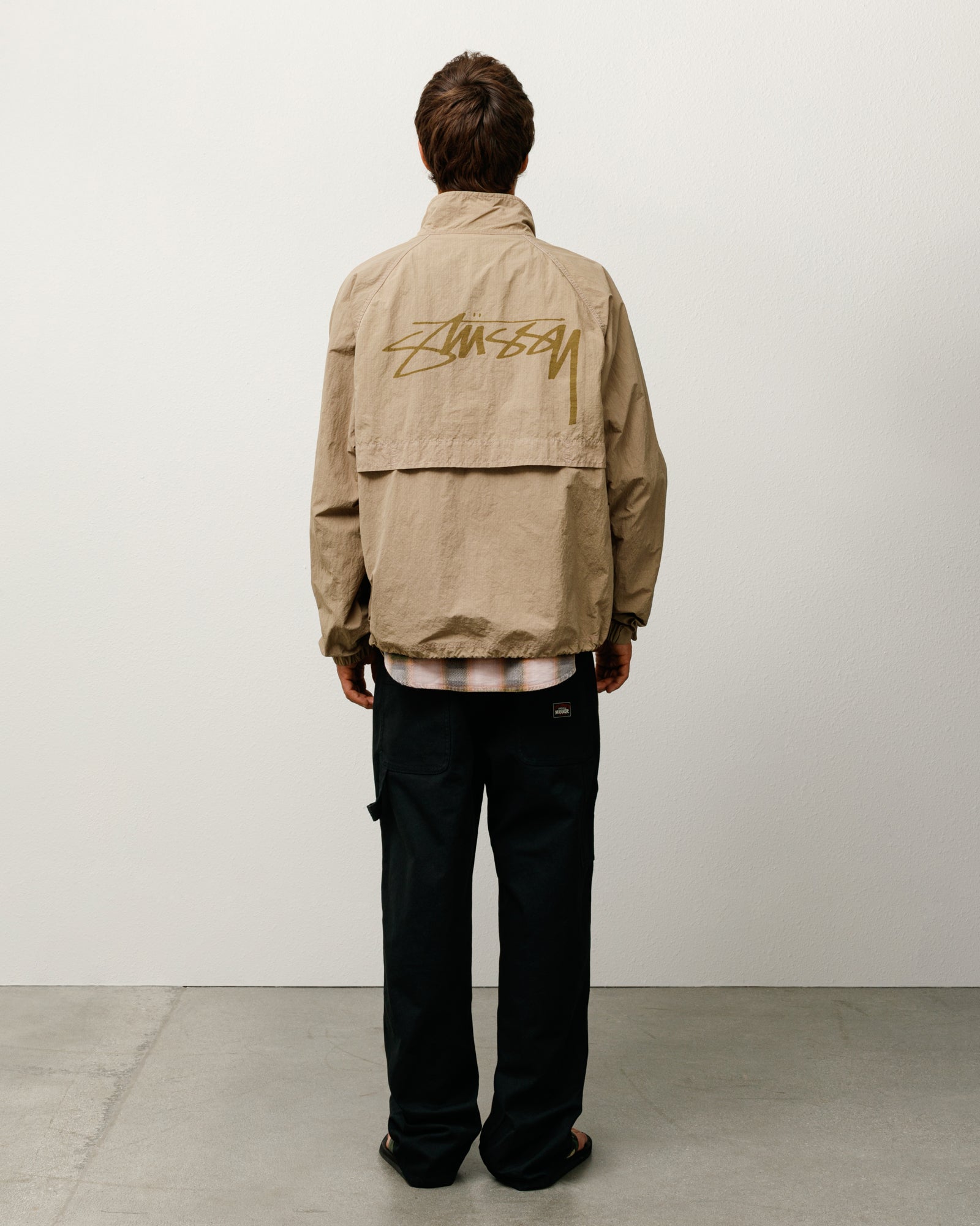 Warm Up Jacket Mens Long Sleeve In Coyote