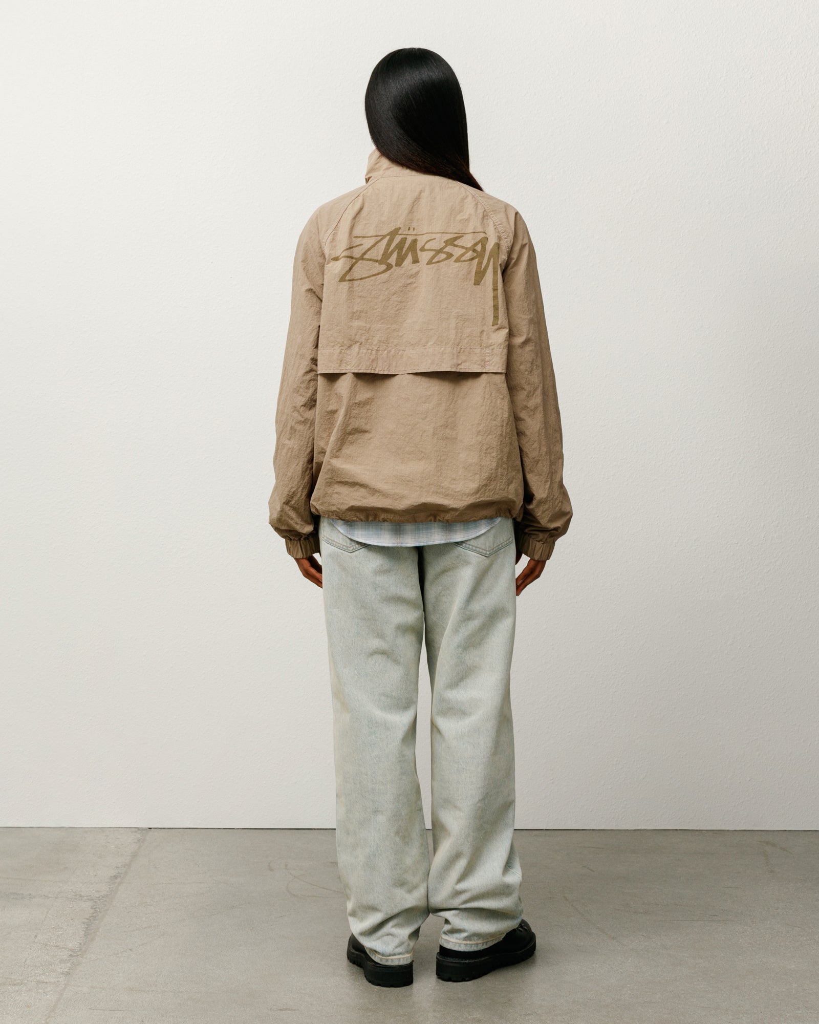 Warm Up Jacket Mens Long Sleeve In Coyote