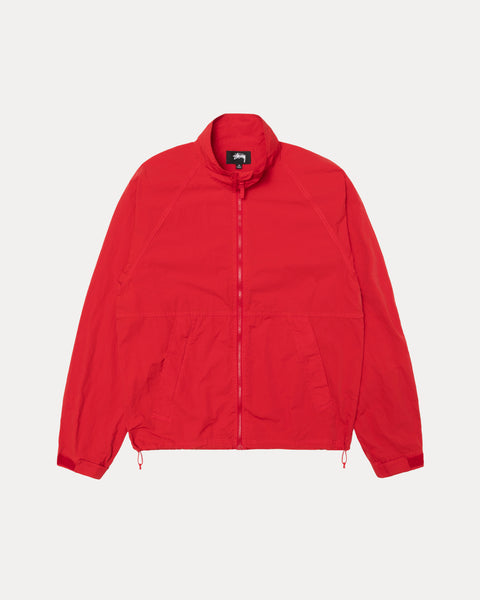 Warm Up Jacket Mens Long Sleeve In Red