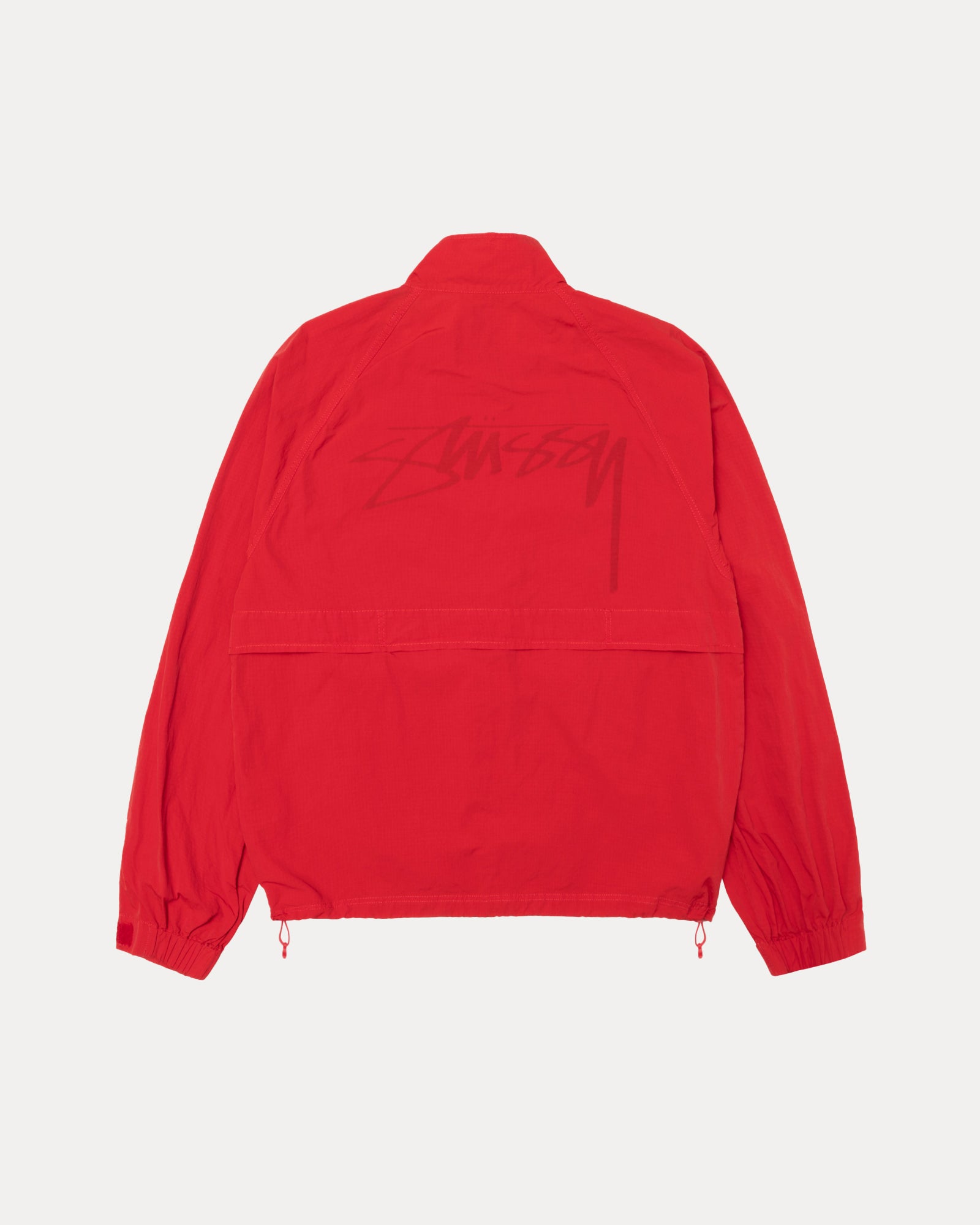 Warm Up Jacket Mens Long Sleeve In Red
