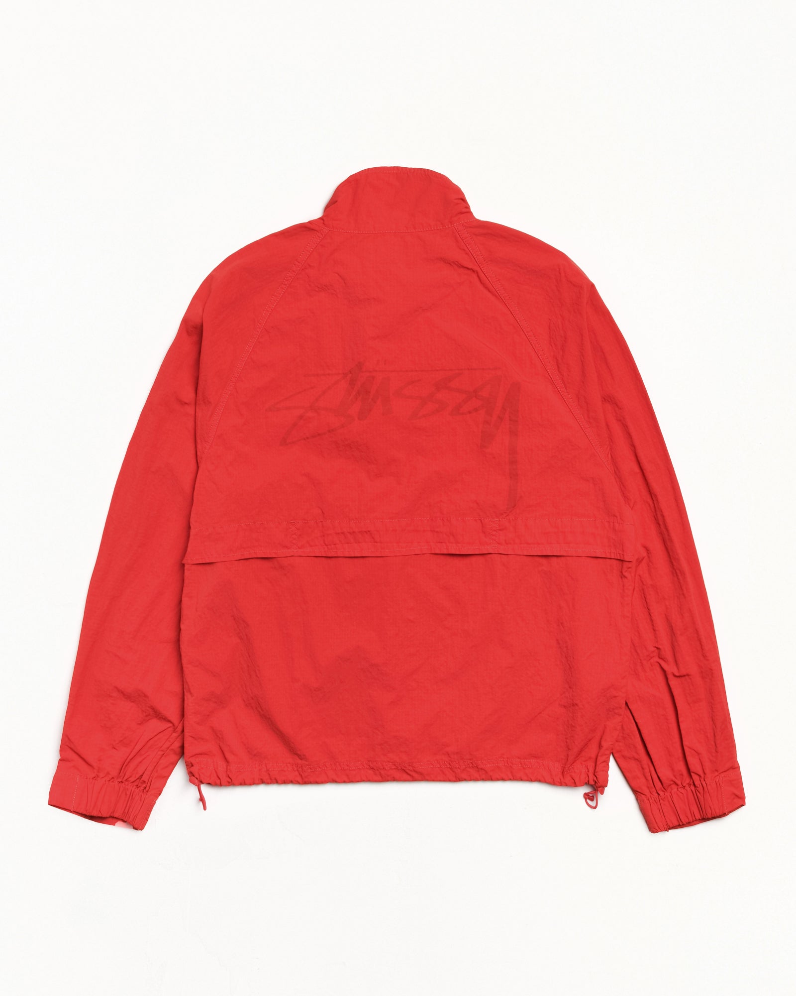 Warm Up Jacket – Red | Outerwear | Stüssy Canada