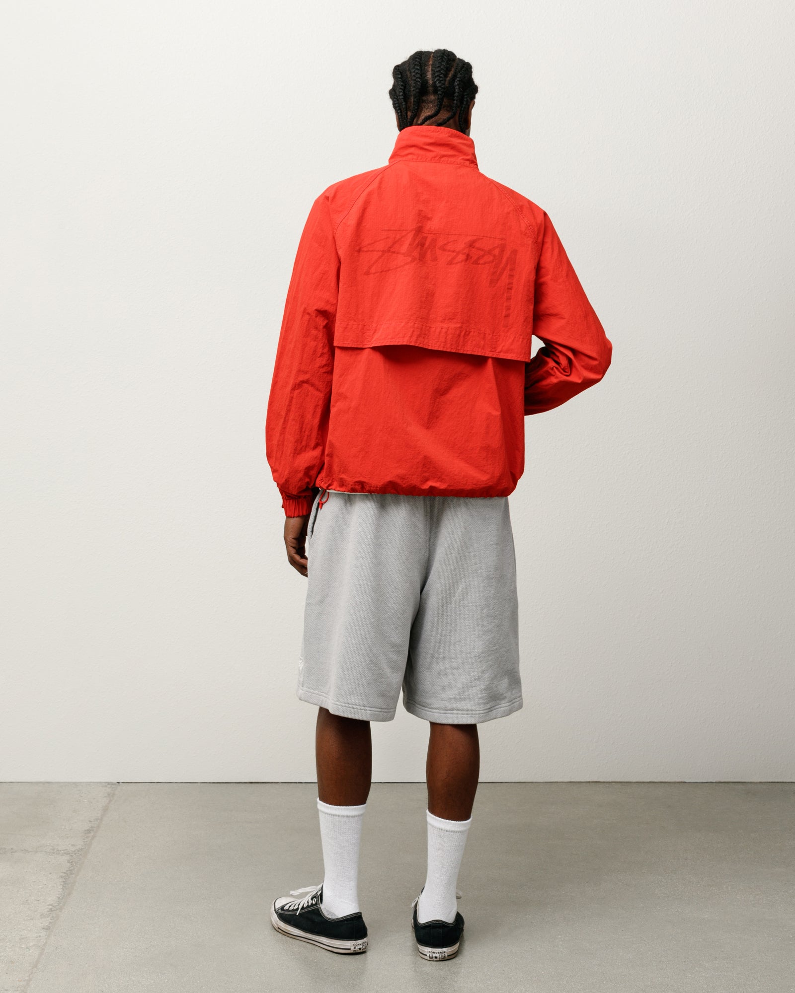 Warm Up Jacket – Red | Outerwear | Stüssy Canada