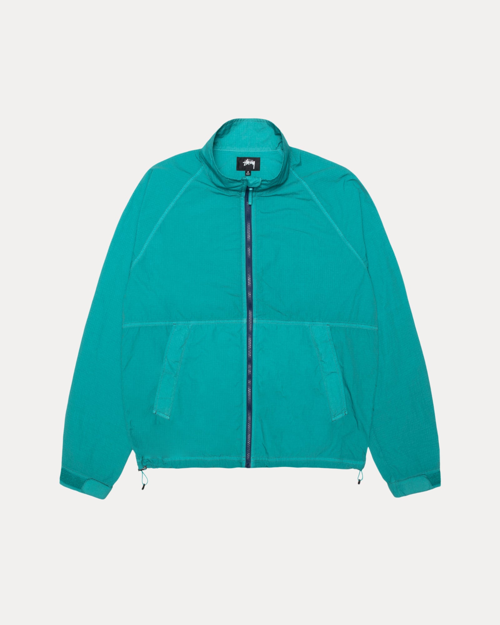 Warm Up Jacket Mens Long Sleeve In Teal