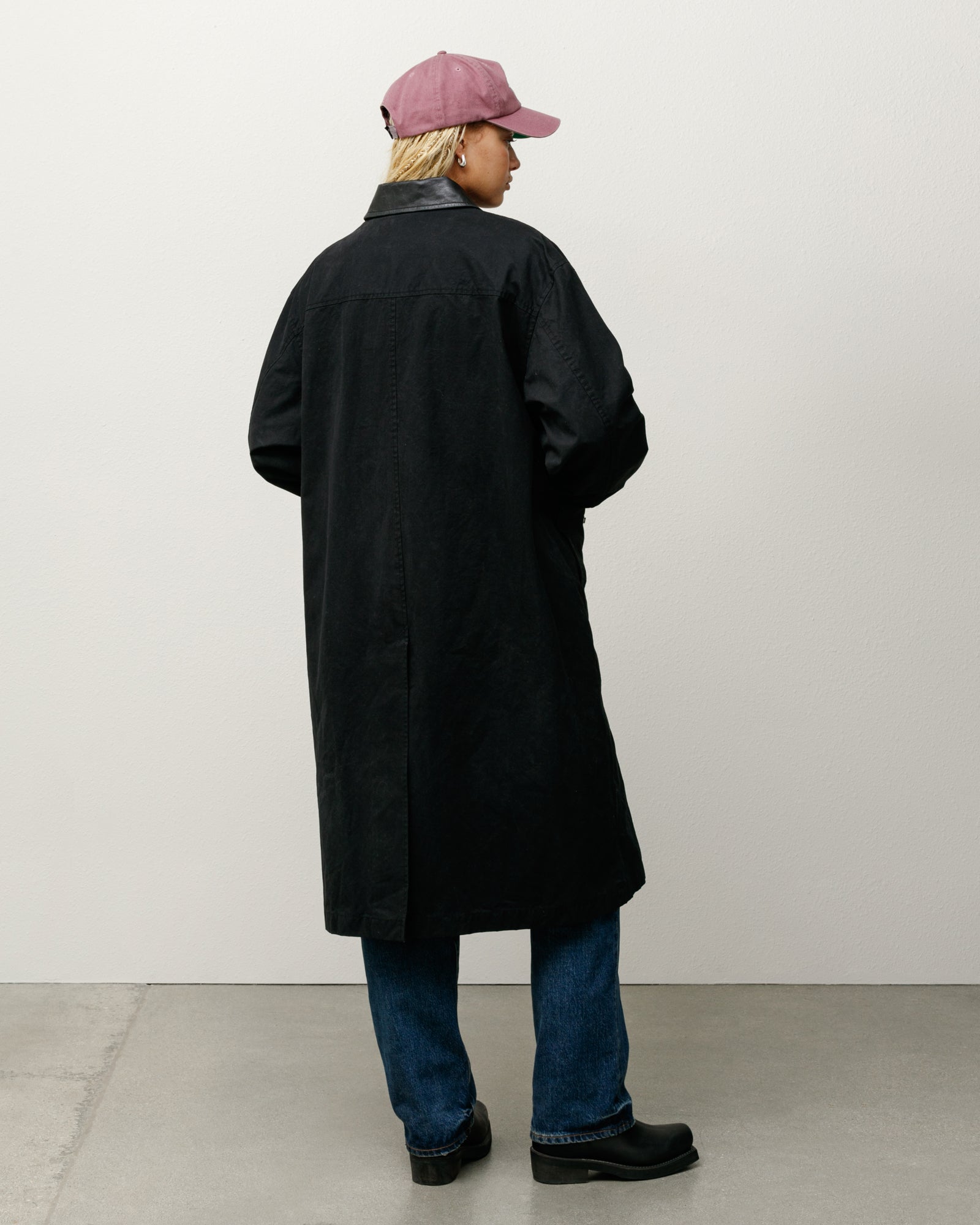 Duster Coat – Black | Outerwear | Stüssy Canada