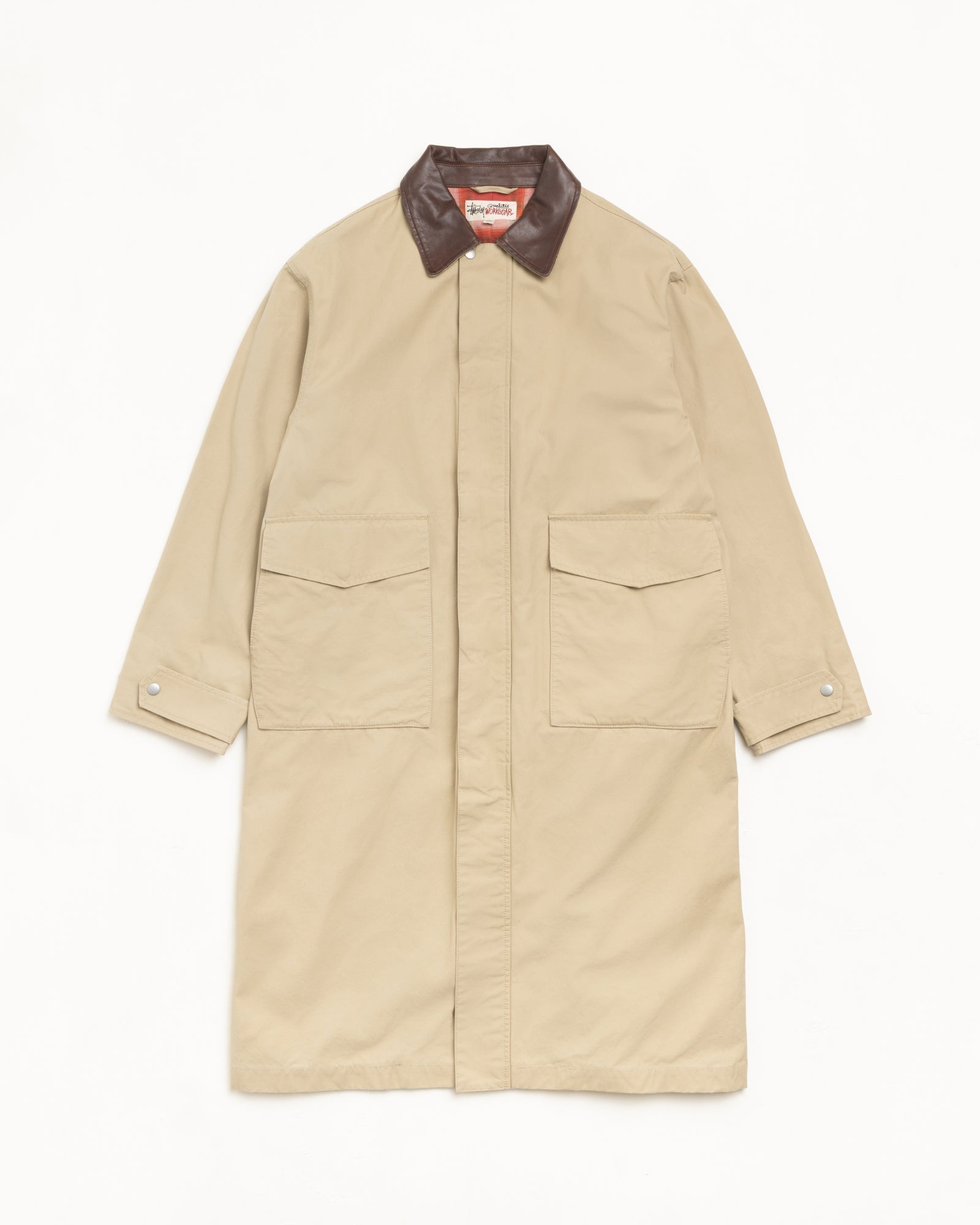 Duster Coat – Khaki | Outerwear | Stüssy Canada