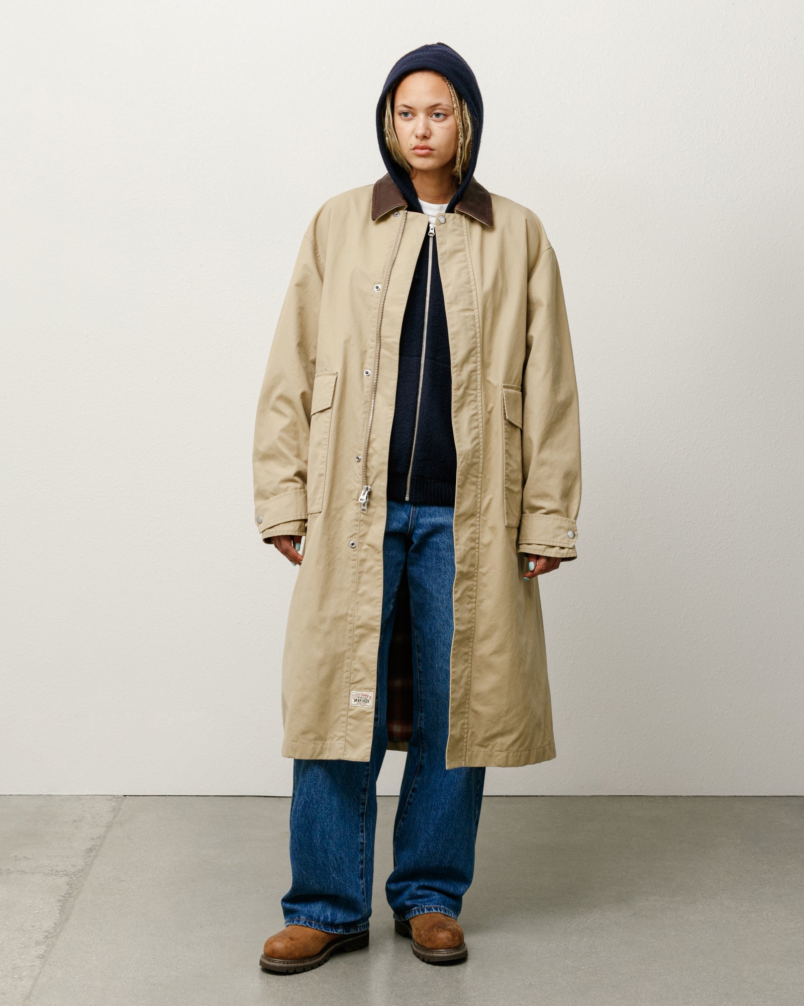 Duster Coat – Khaki | Outerwear | Stüssy Canada