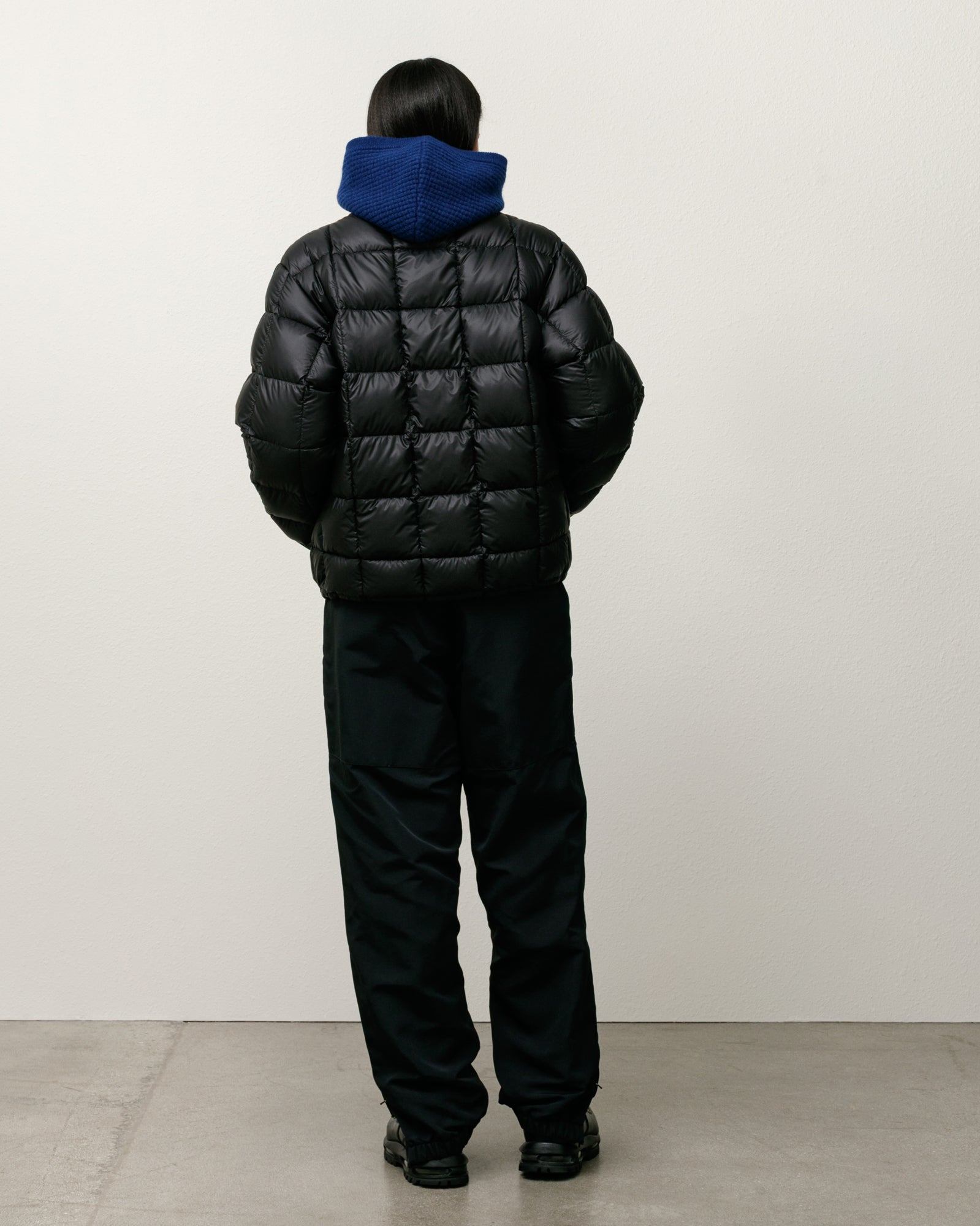 Midweight Puffer Mens Long Sleeve In Black
